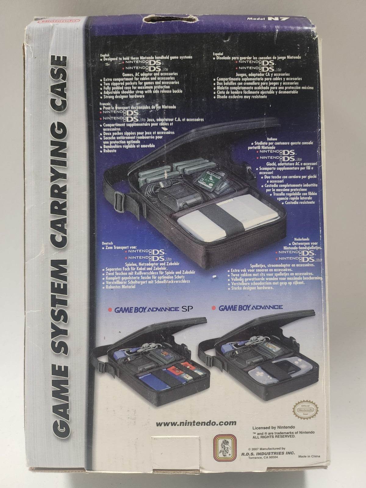 Geseald Game System Carrying Case (Model N7) Nintendo DS - Feniks Gameshop
