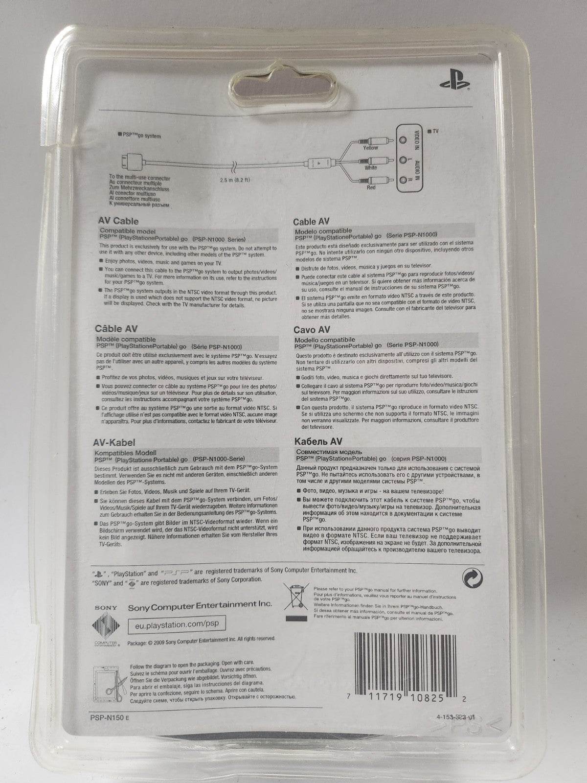 Geseald Sony AV Cable (PSP-N1000) PlayStation Portable - Feniks Gameshop