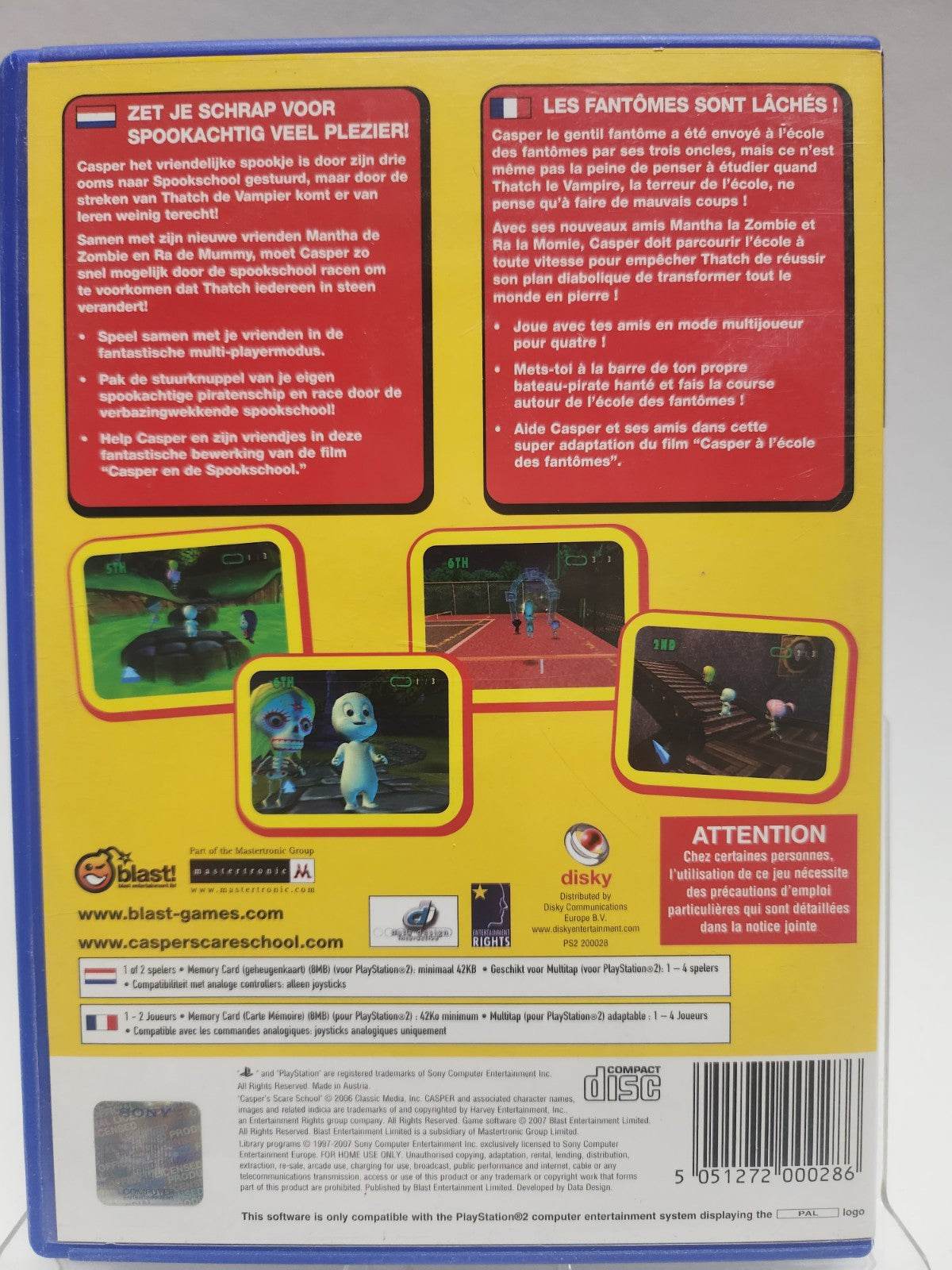 Casper en de Spookschool Playstation 2 - Feniks Gameshop