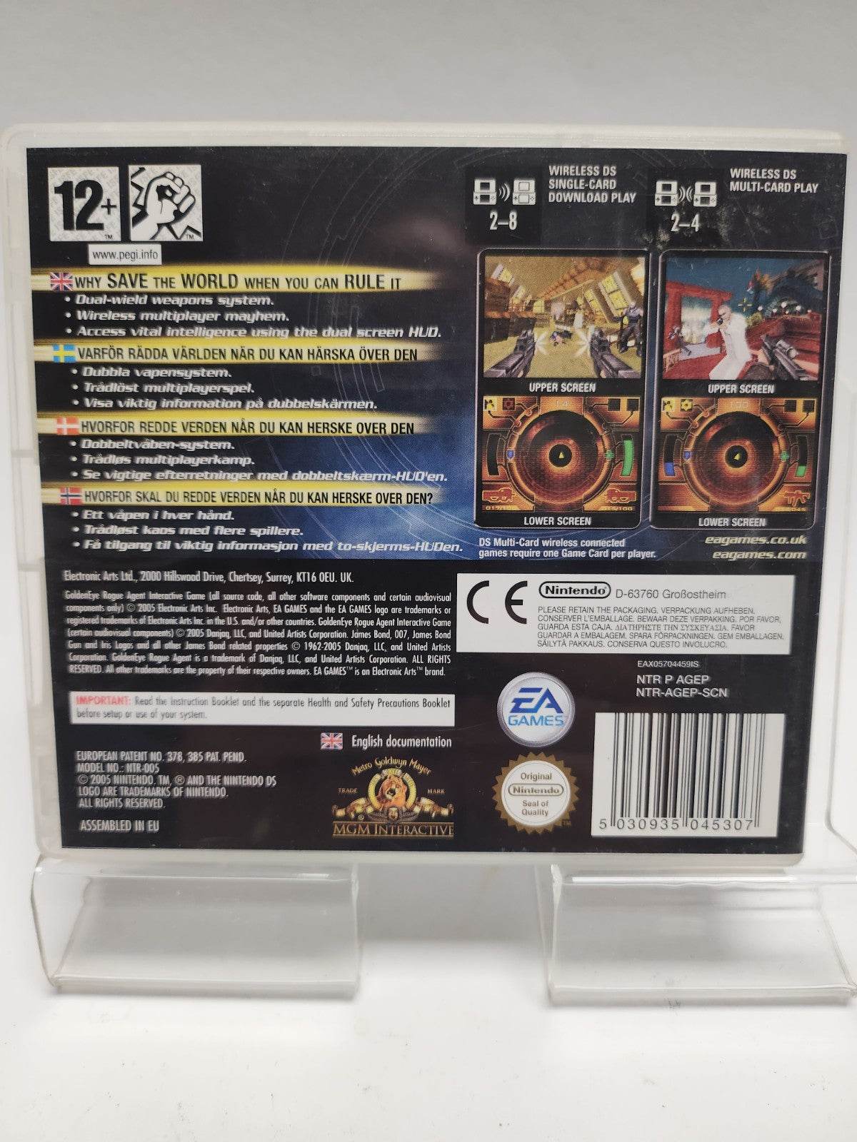 GoldenEye Rogue Agent Nintendo DS - Feniks Gameshop