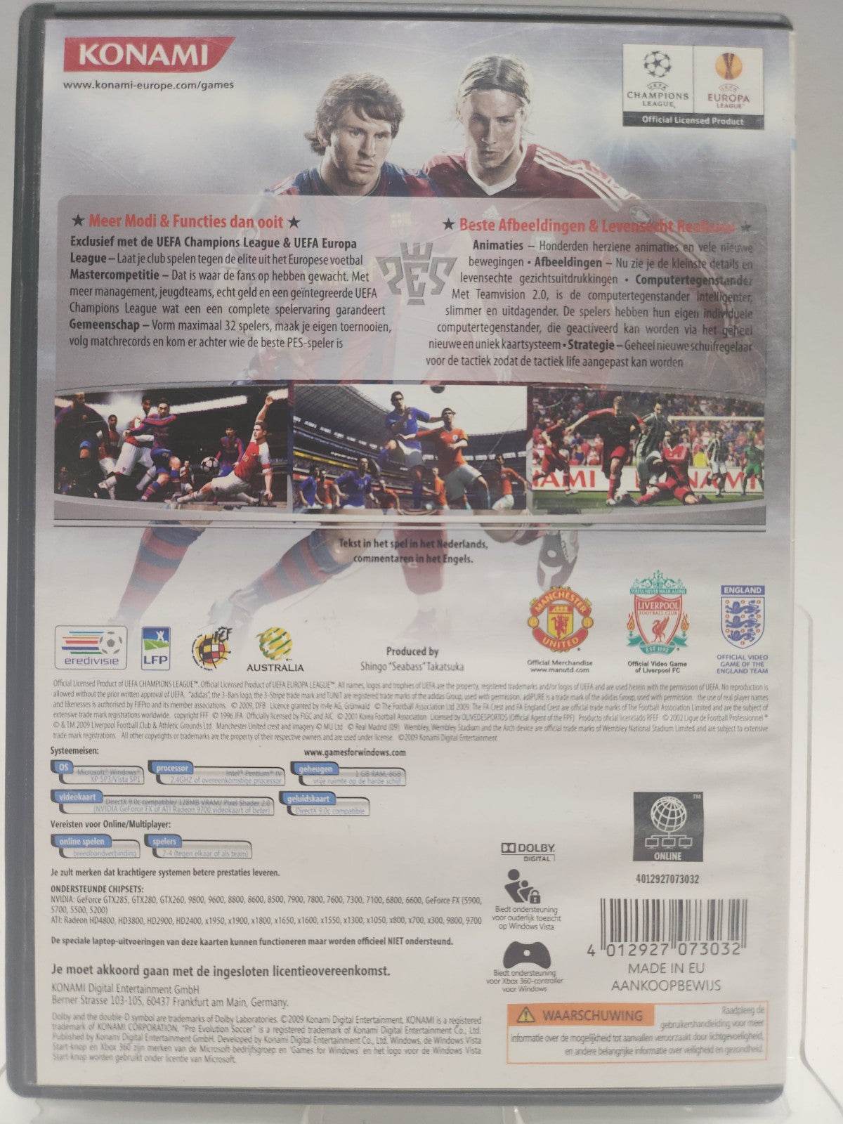 Pro Evolution Soccer 2010 PC - Feniks Gameshop