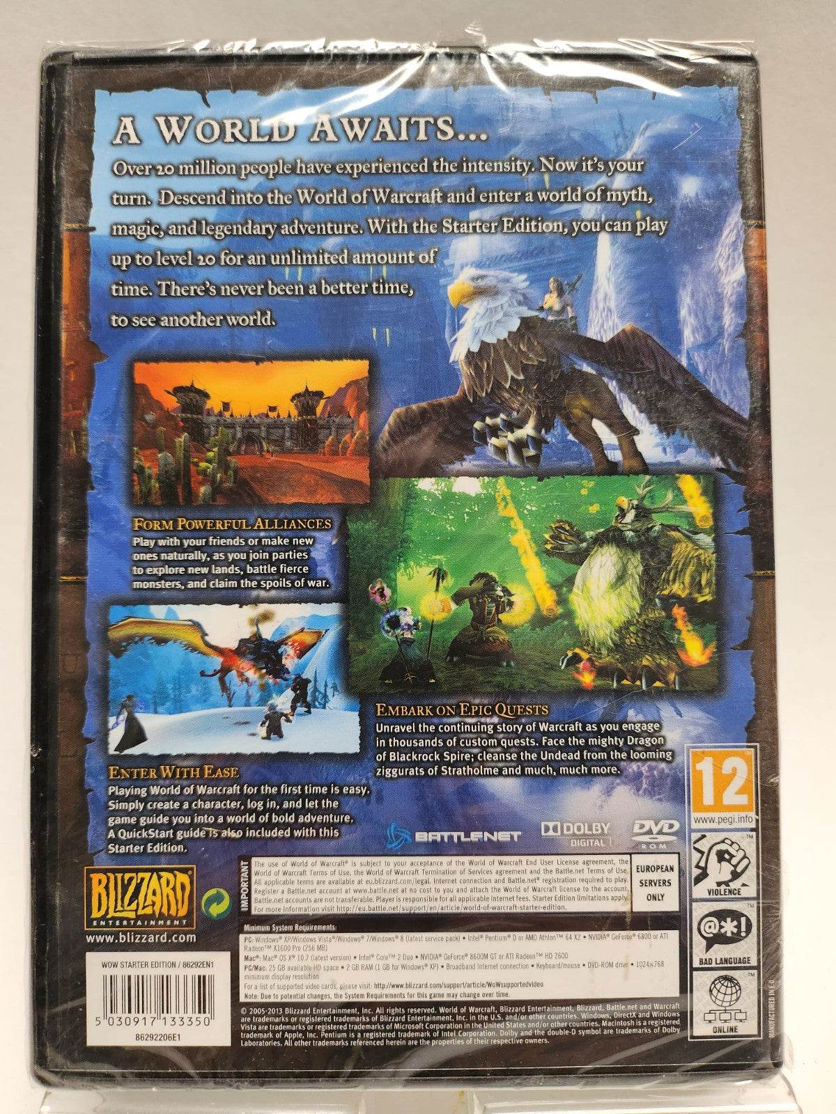 World of Warcraft Starter Edition geseald PC - Feniks Gameshop