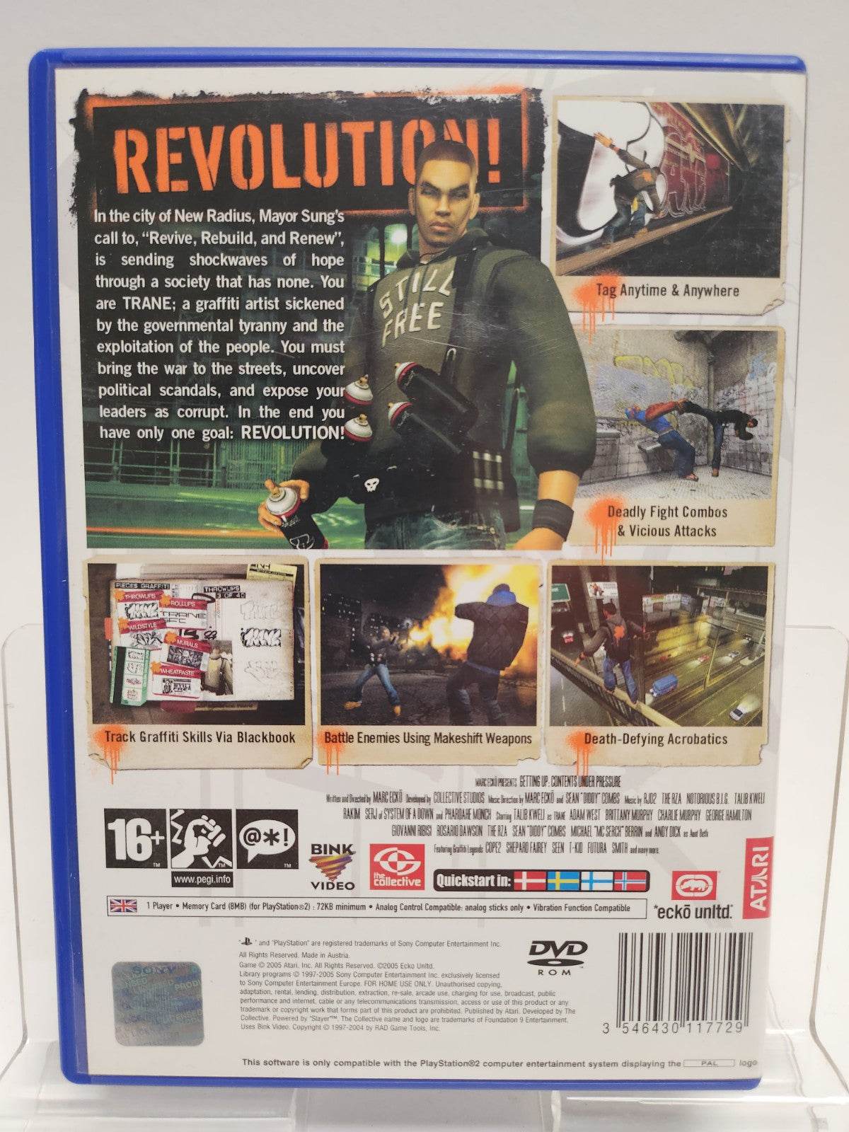 Marc Ecko's Getting Up Limited Editon Playstation 2 - Feniks Gameshop