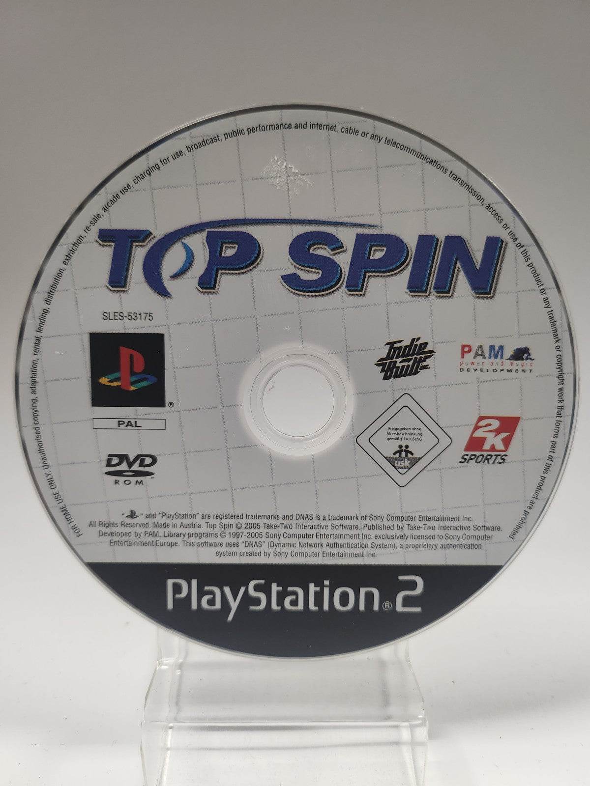 Top Spin (disc only) Playstation 2 - Feniks Gameshop