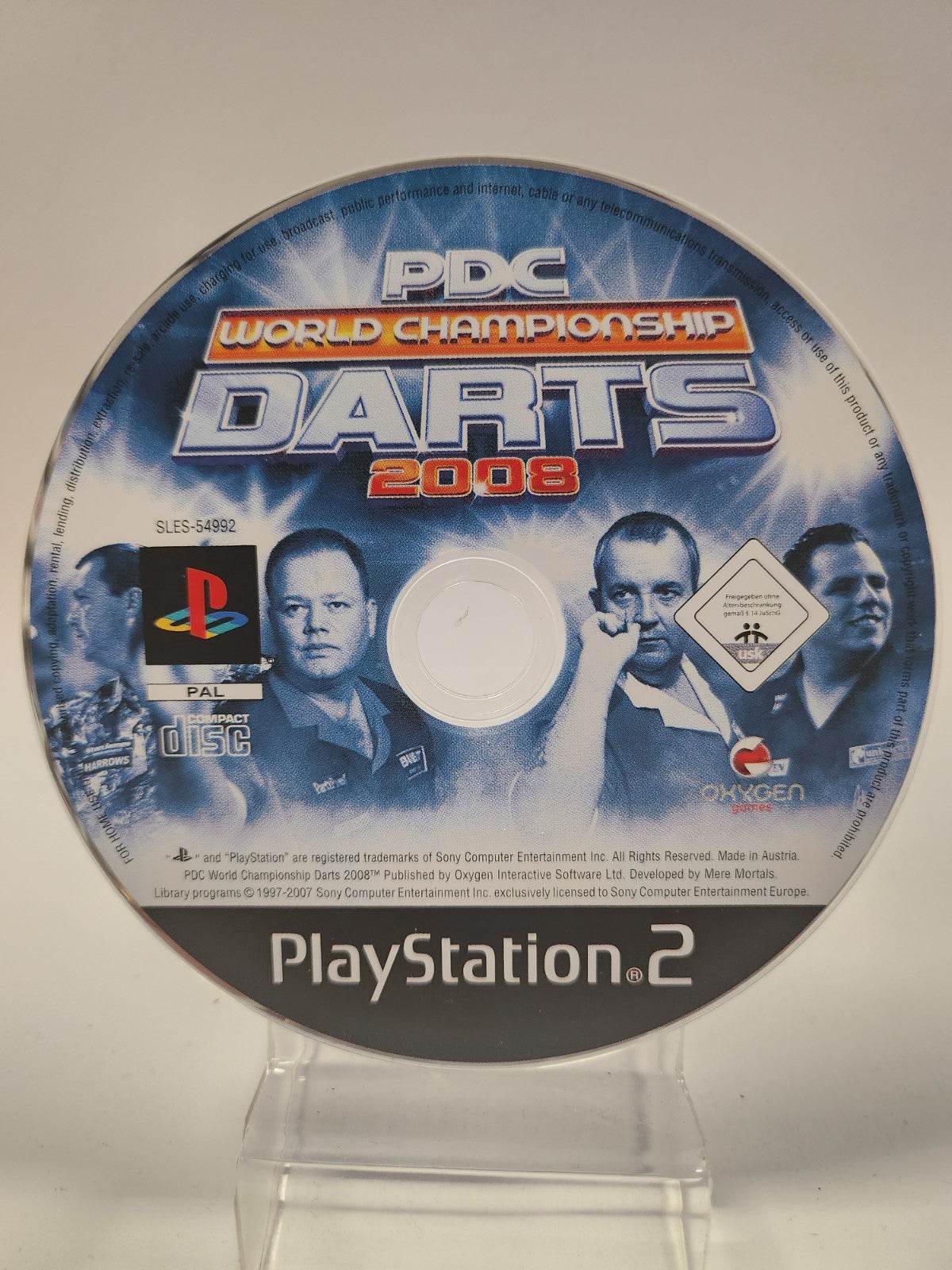 PDC World Championship Darts 2008 (disc only) PS2 - Feniks Gameshop