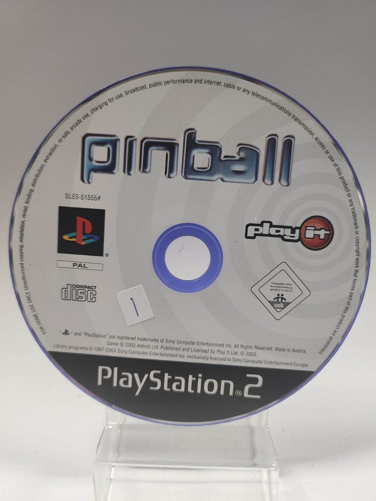 Pinball (disc only) Playstation 2 - Feniks Gameshop