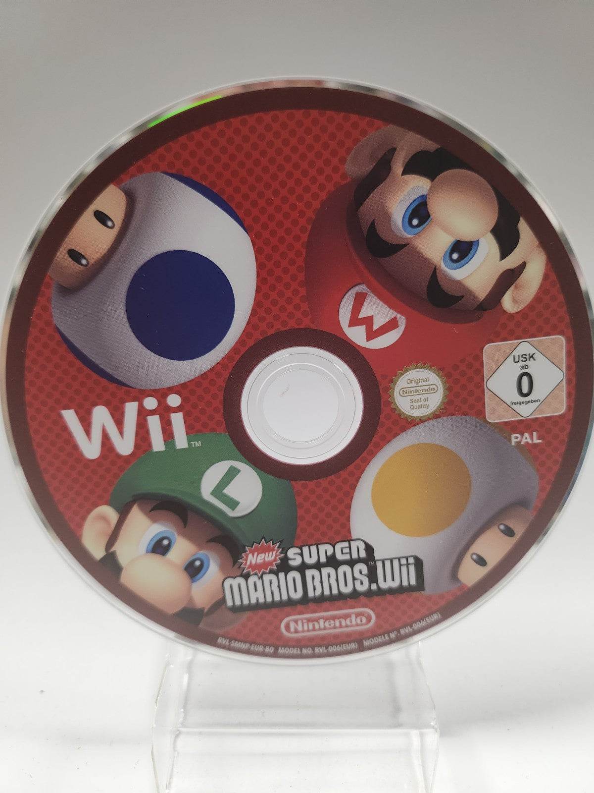 New Super Mario Bros (disc only) Nintendo Wii - Feniks Gameshop