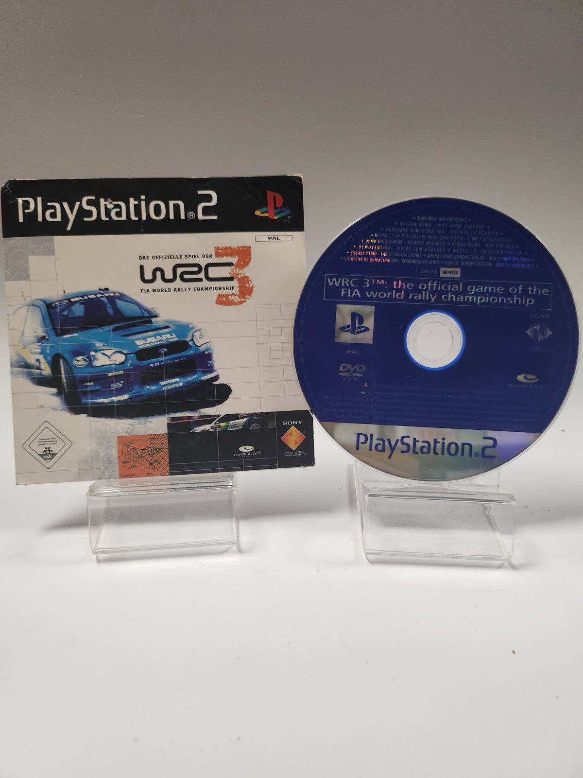 Demo Disc WRC Official Game FIA World Championship PS2 - Feniks Gameshop