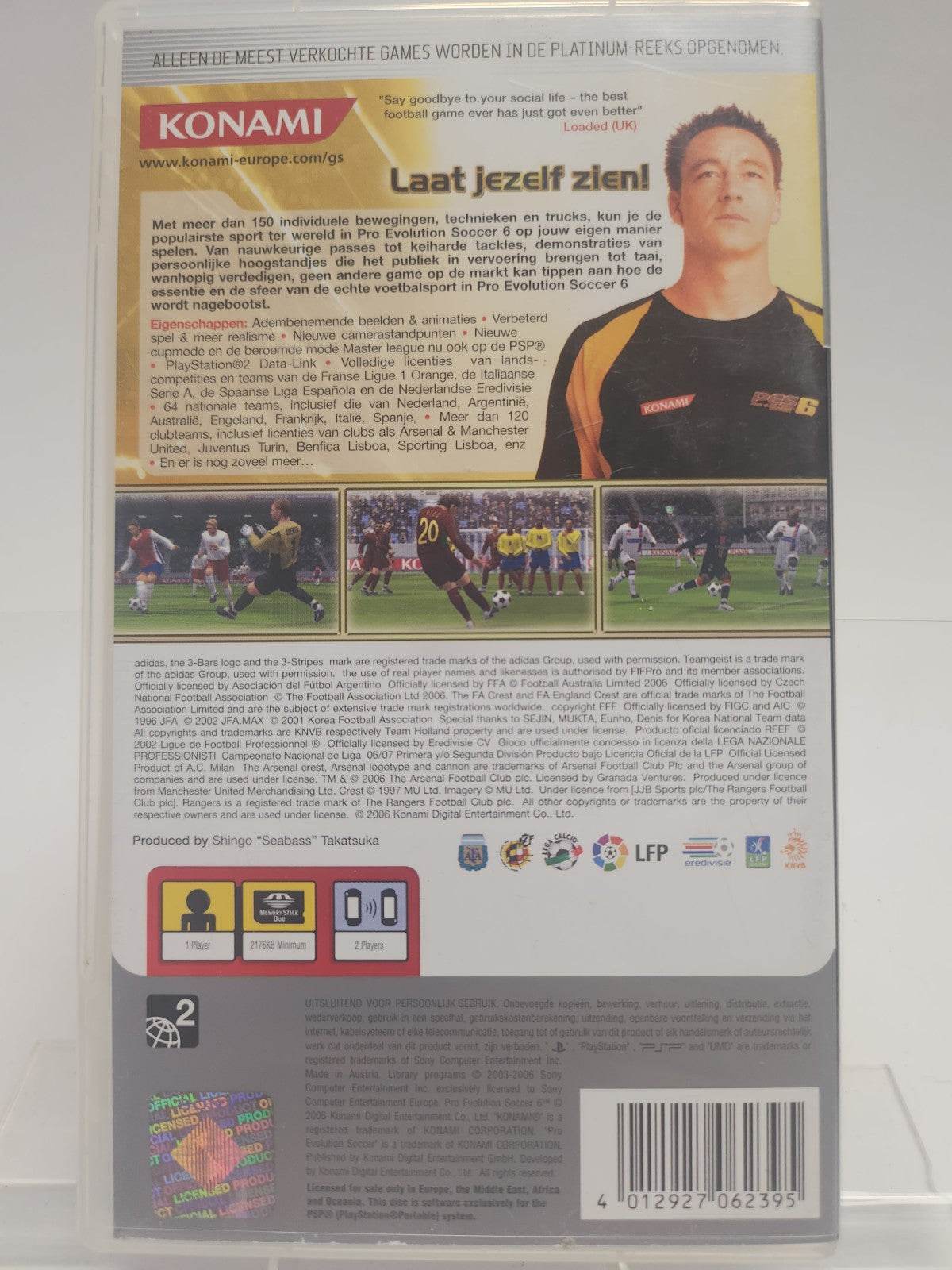 Pro Evolution Soccer 6 Playstation Portable - Feniks Gameshop