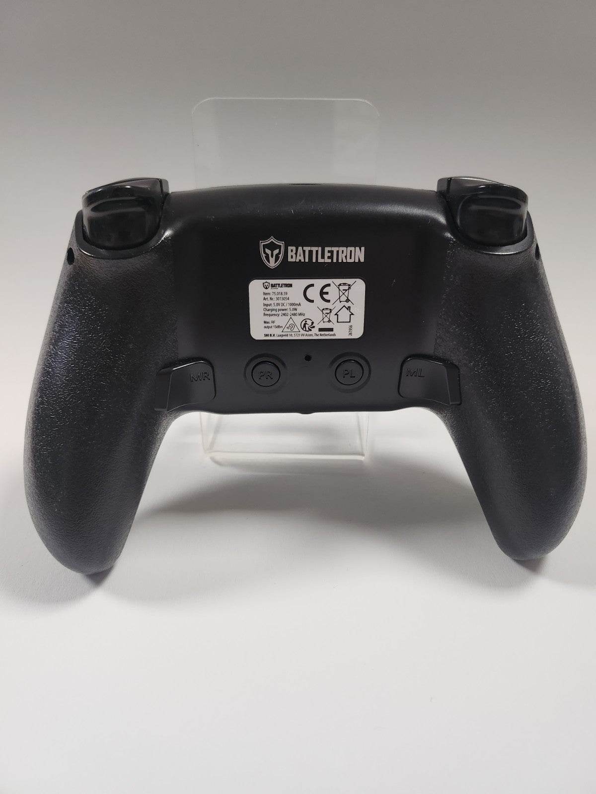 Zwarte Battletron Controller Playstation 4 - Feniks Gameshop