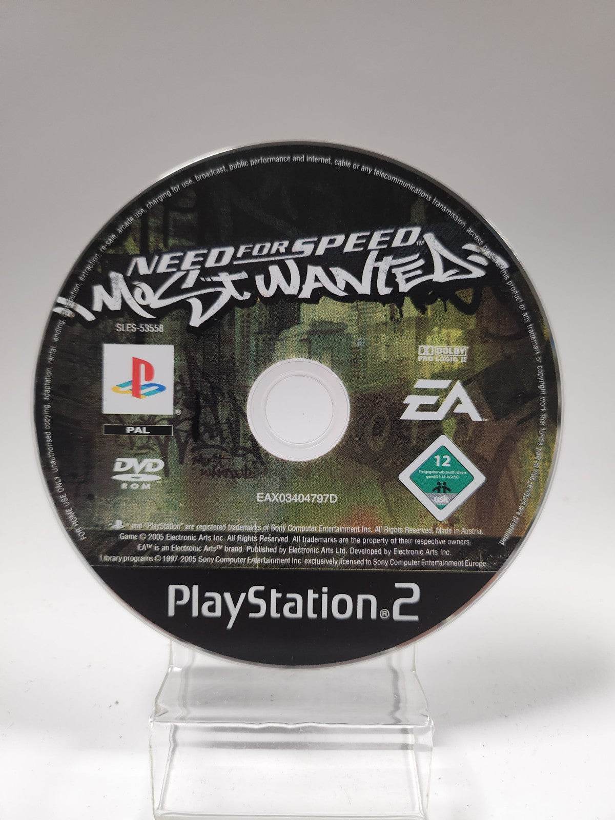 Need for Speed Most Wanted (disc only) Playstation 2 - Feniks Gameshop