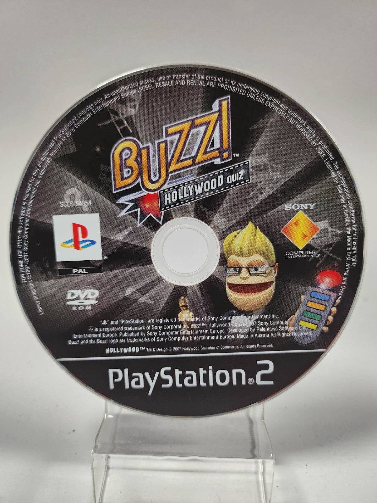 Buzz Hollywood Quiz (disc only) Playstation 2 - Feniks Gameshop