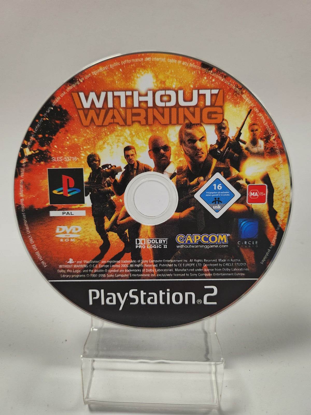 Without Warning (disc only) Playstation 2 - Feniks Gameshop