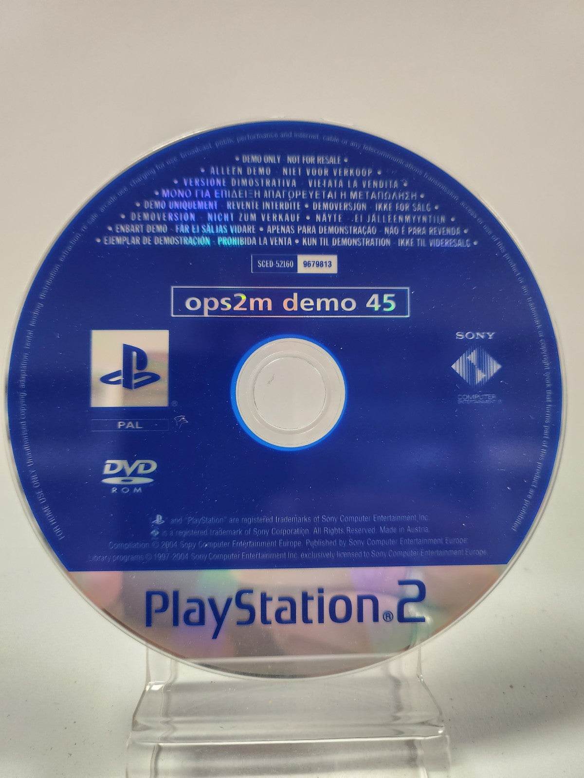Ops2m Demo 45 Demo Disc (disc only) Playstation 2 - Feniks Gameshop