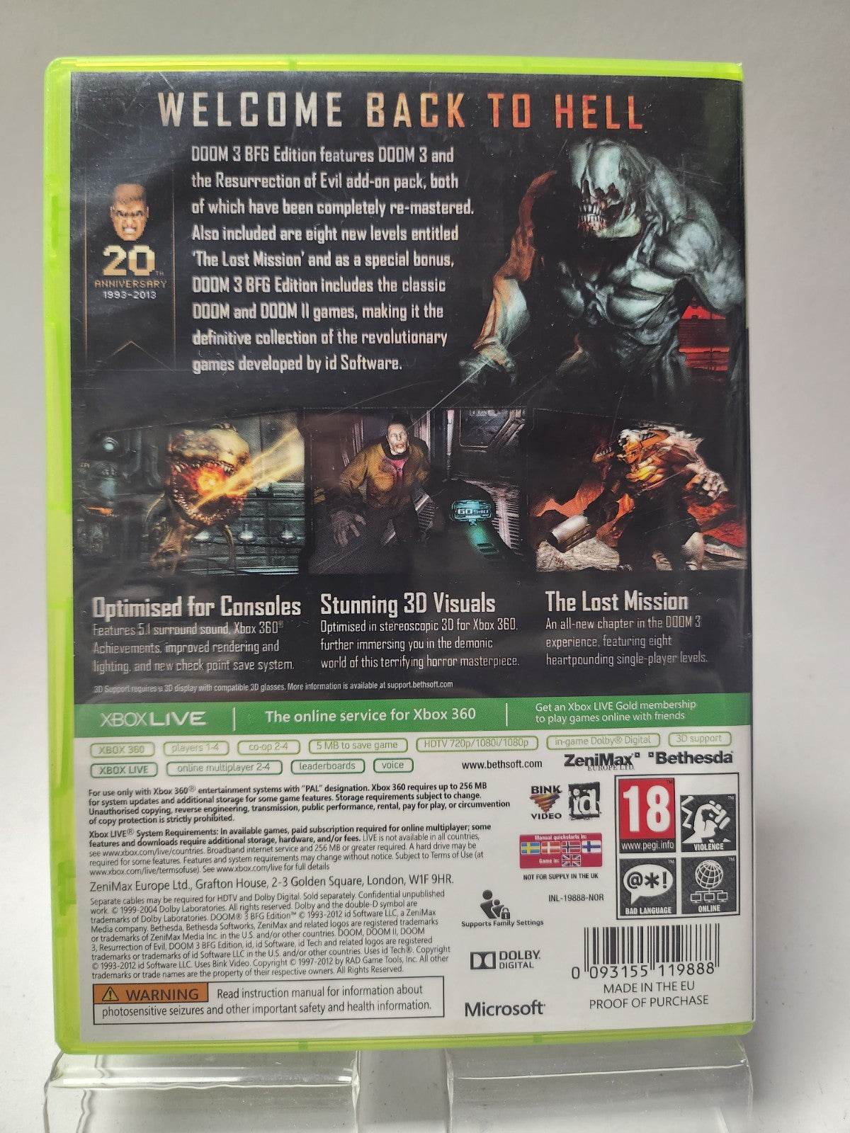 Doom 3 BFG Edition Xbox 360 - Feniks Gameshop