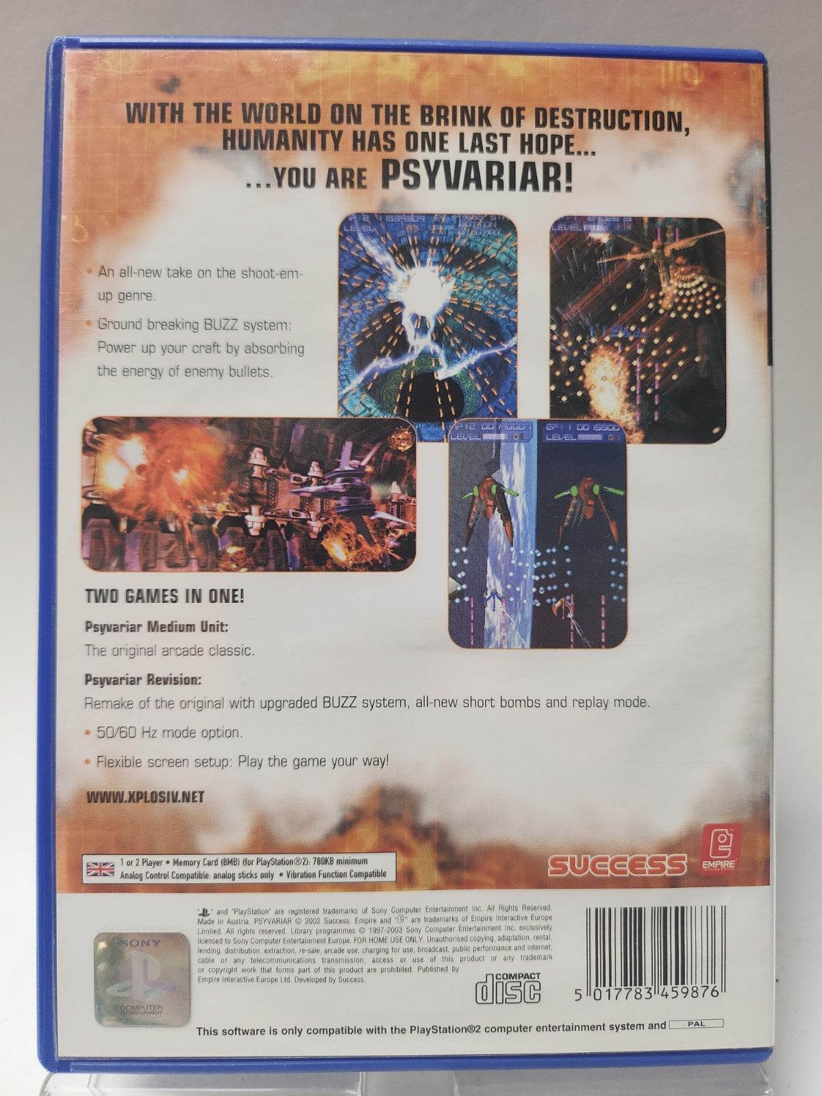 Psyvariar Playstation 2 - Feniks Gameshop