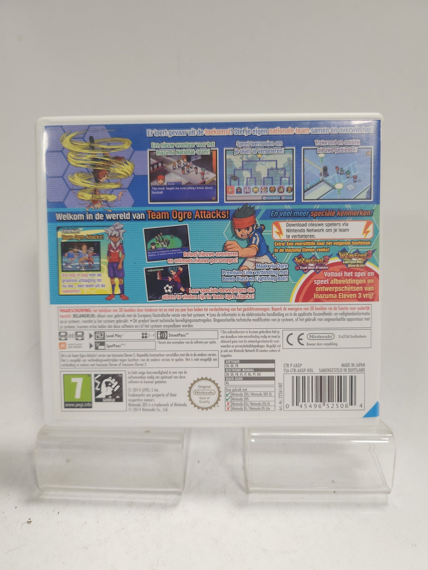 Inazuma Eleven 3 Team Ogre Attacks Nintendo 3DS - Nintendo 3DS Games
