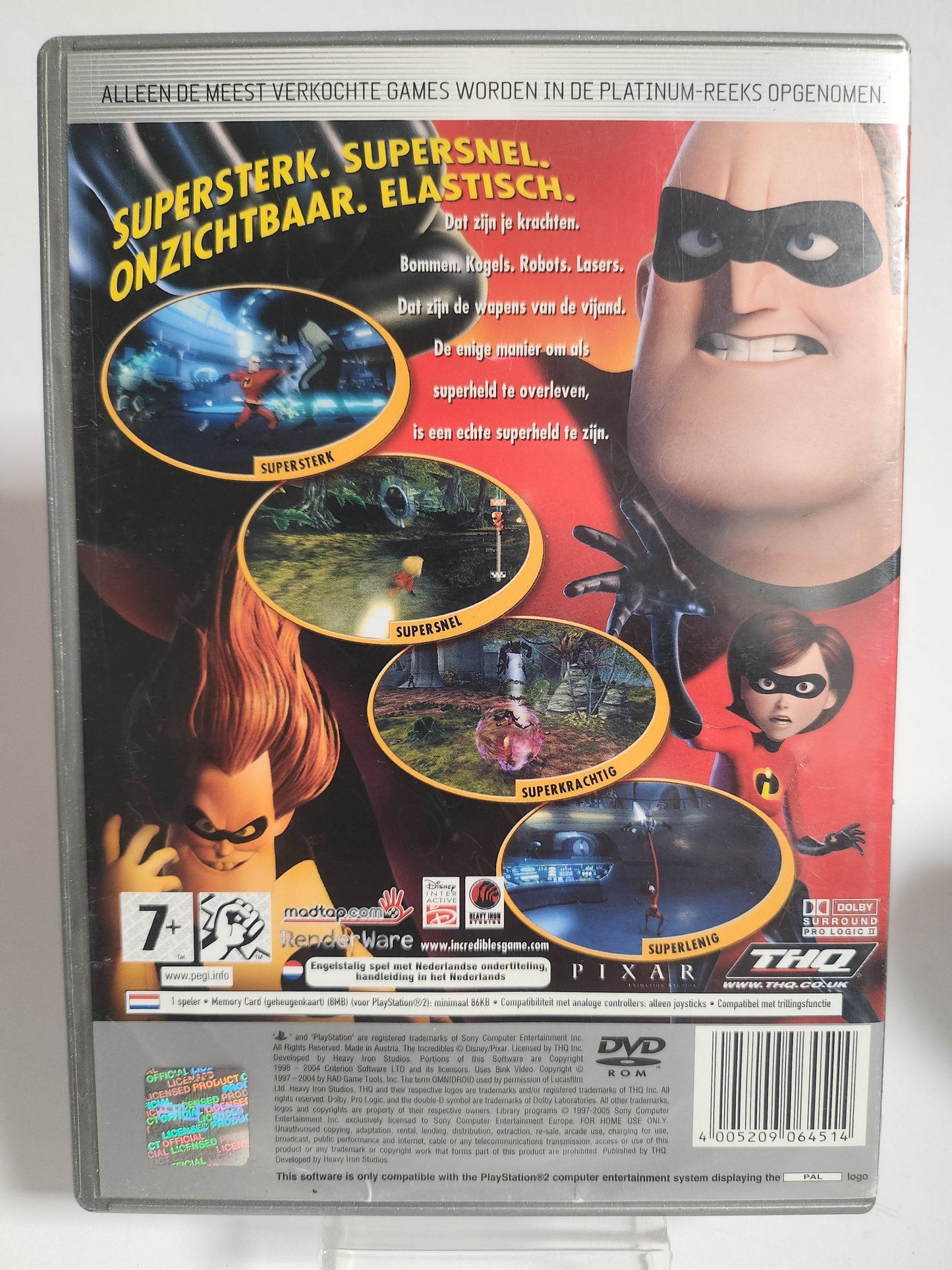 Incredibles Platinum (No Book) PlayStation 2 - Feniks Gameshop