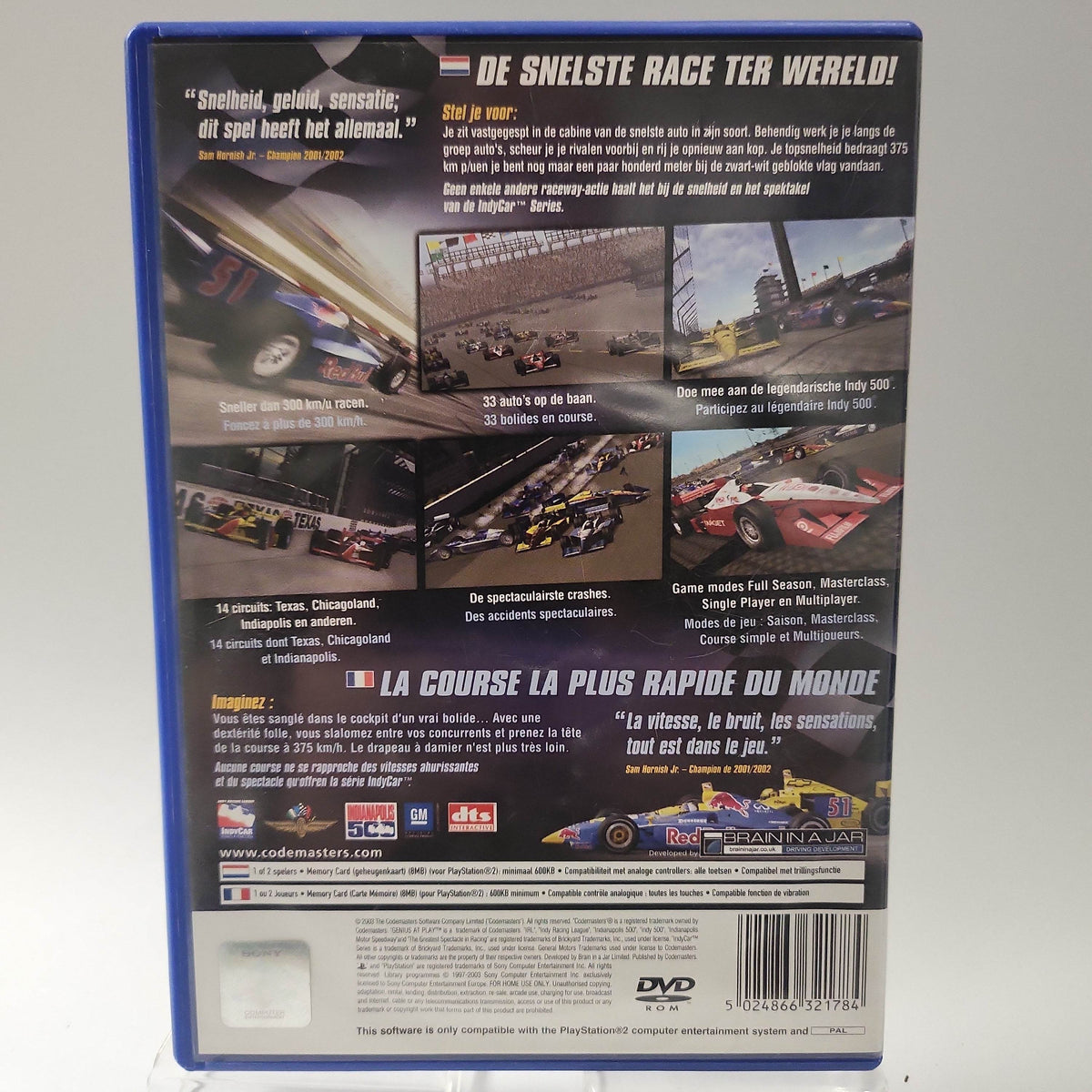 IndyCar Series Playstation 2 - Feniks Gameshop