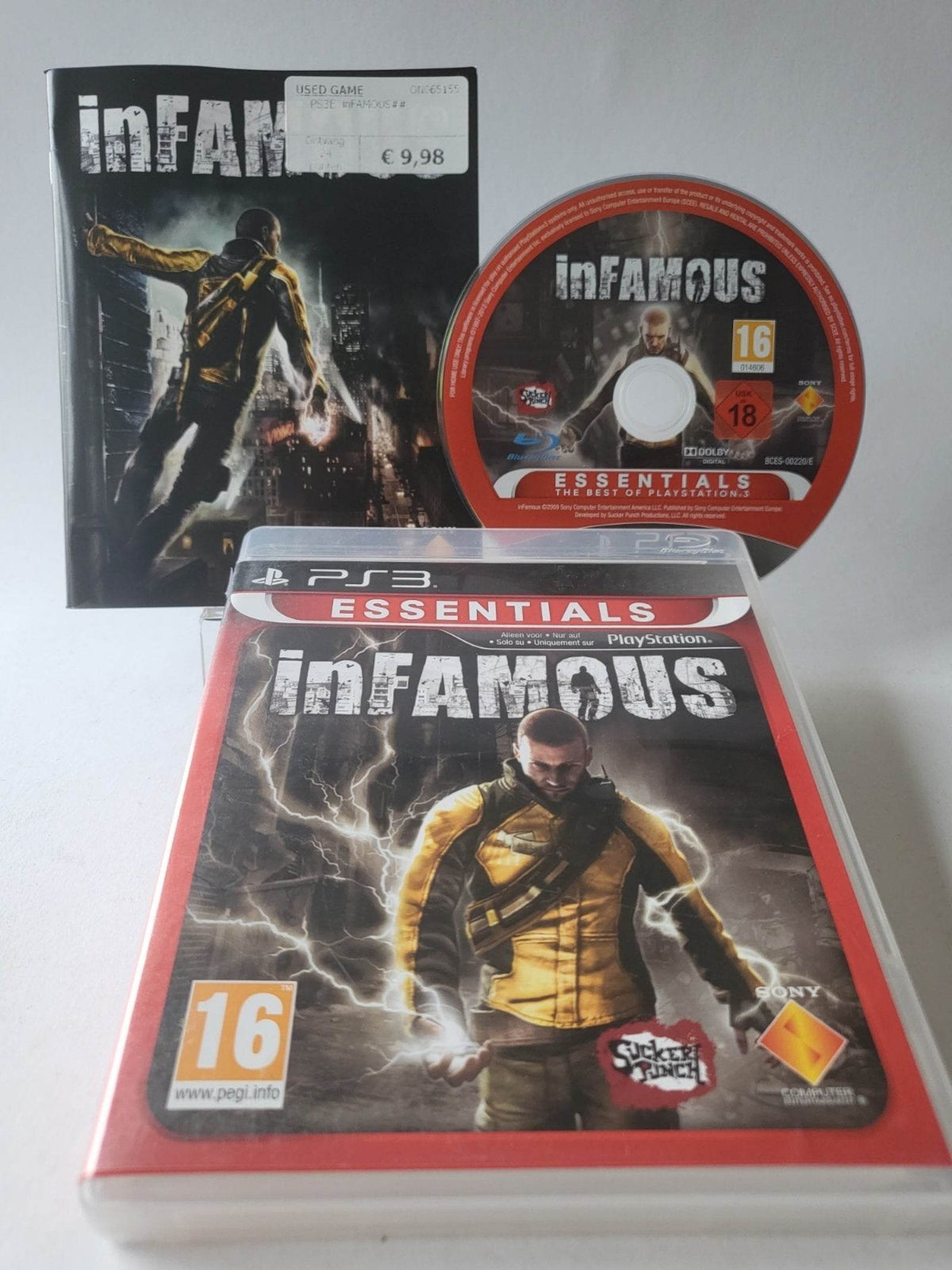 Infamous Essentials Edition Playstation 3 - Feniks Gameshop