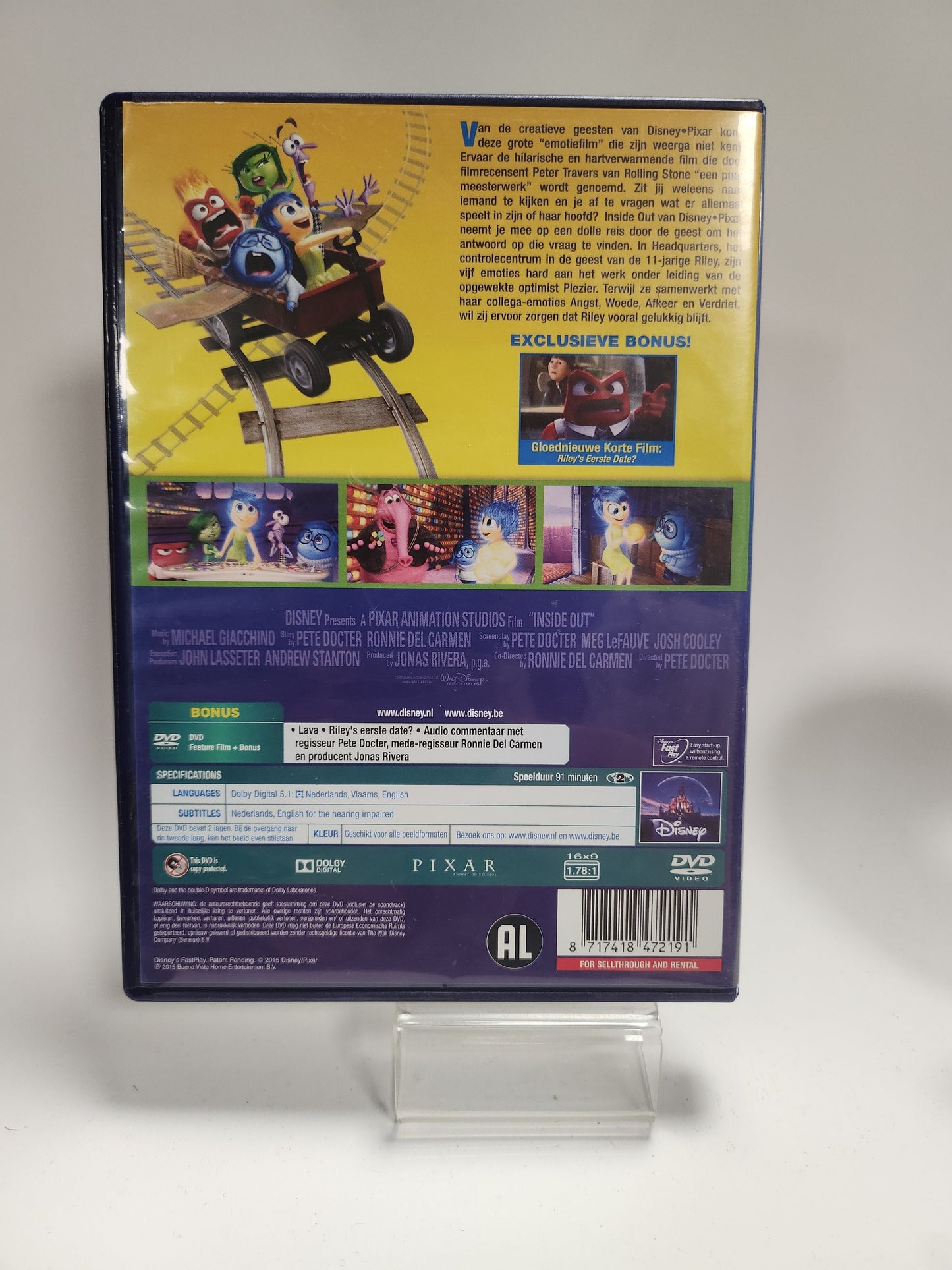 Inside Out Dvd Kids - Dvd kids