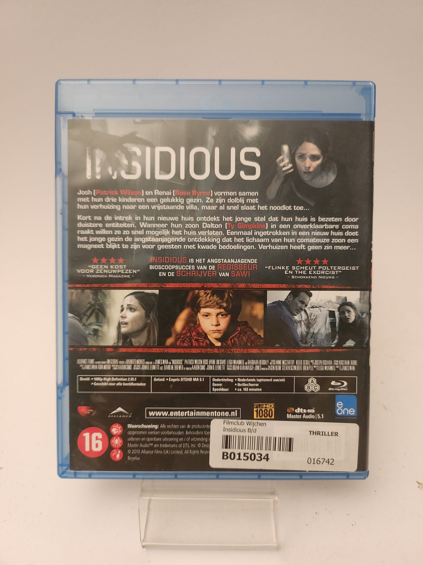 Insidious Blu-Ray - Blu-Ray