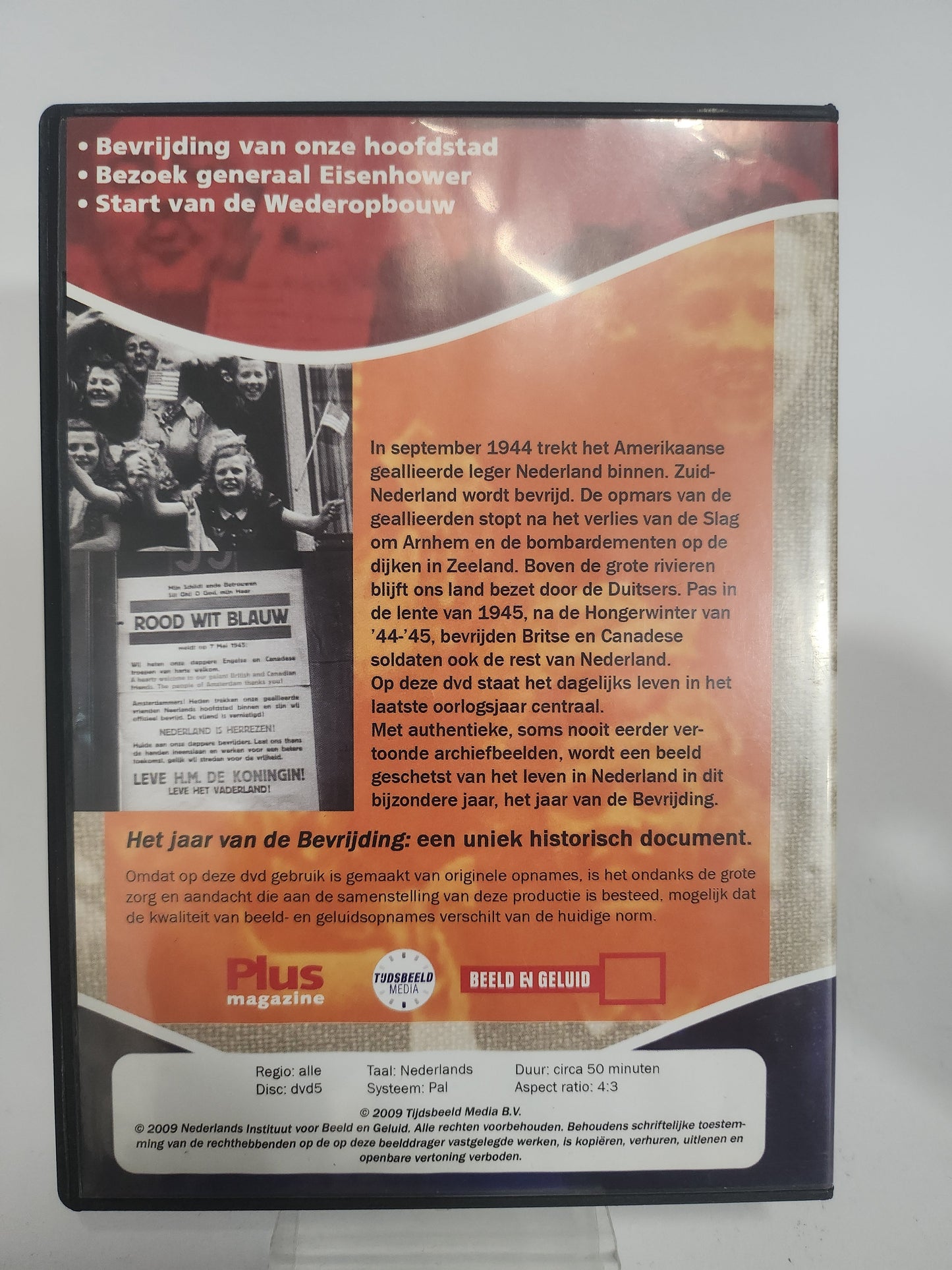Jaar van de Bevrijding Dvd - Dvd Volwassenen