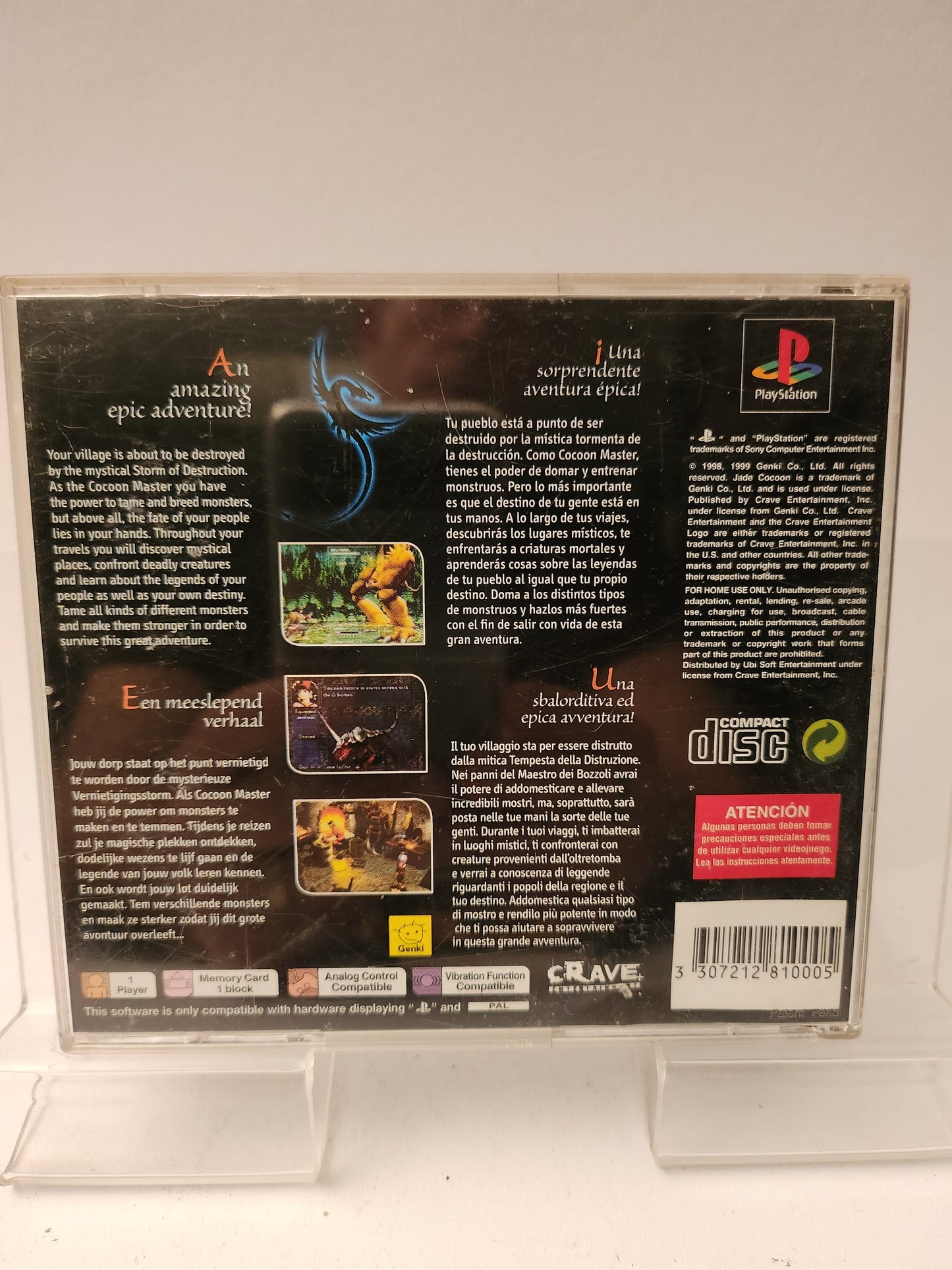 Jade Cocoon: Story of the Tamamayu Playstation 1 - Playstation 1 Games