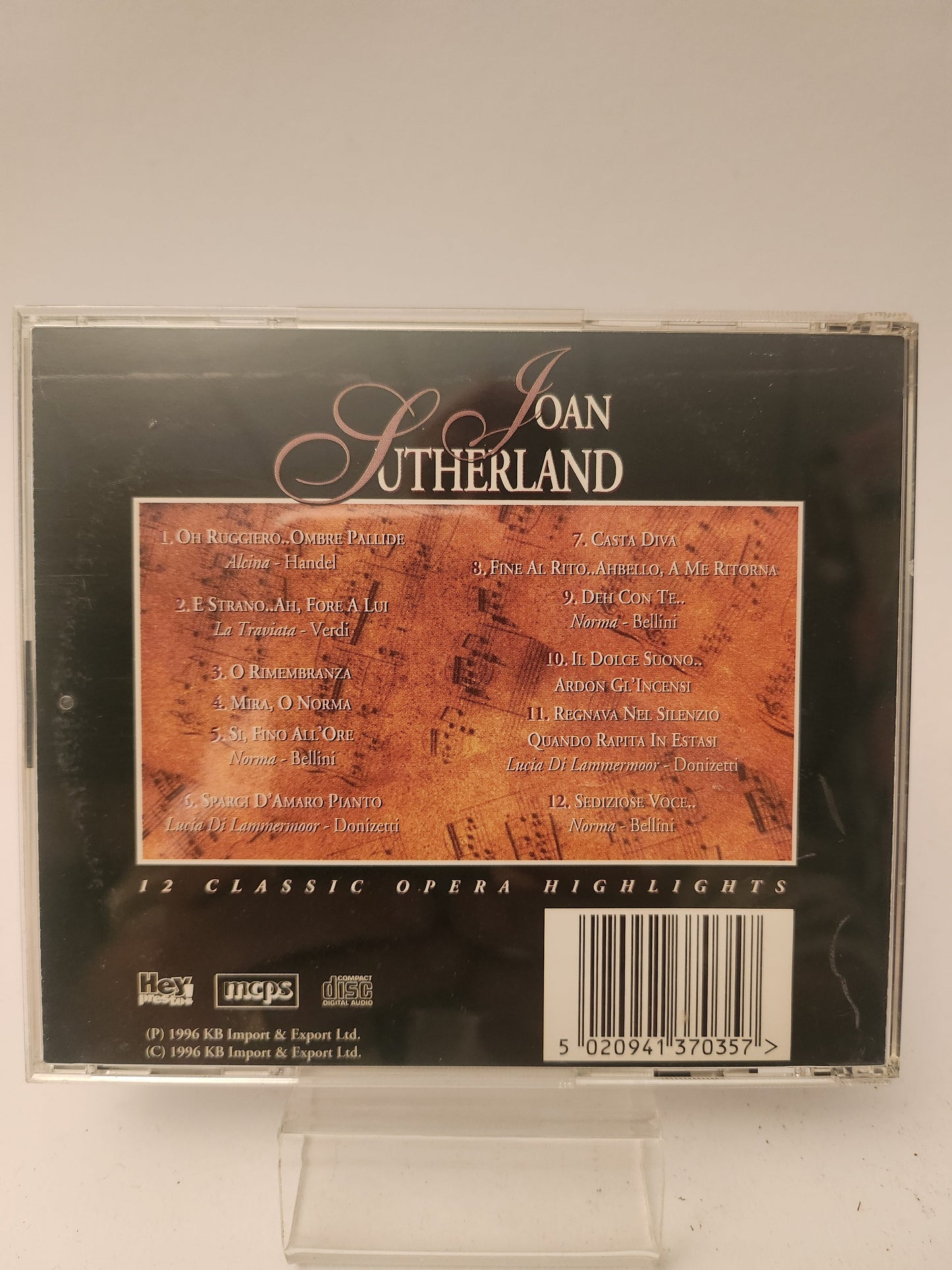 Joan Sutherland CD - Cd