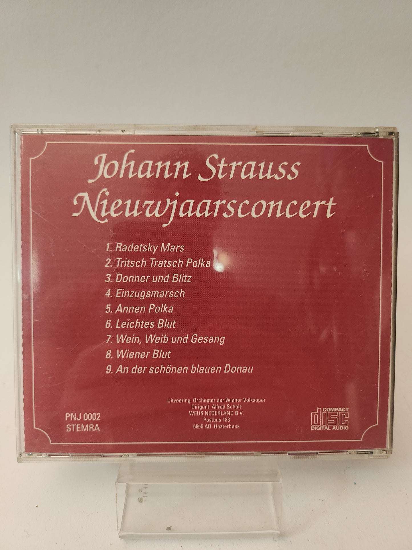 Johann Strauss: Nieuwjaarsconcert CD - Cd