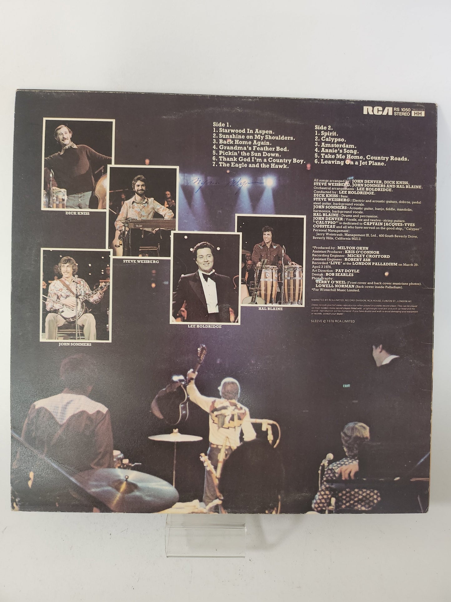 John Denver Live in London LP Vinyl - Lp Vinyl