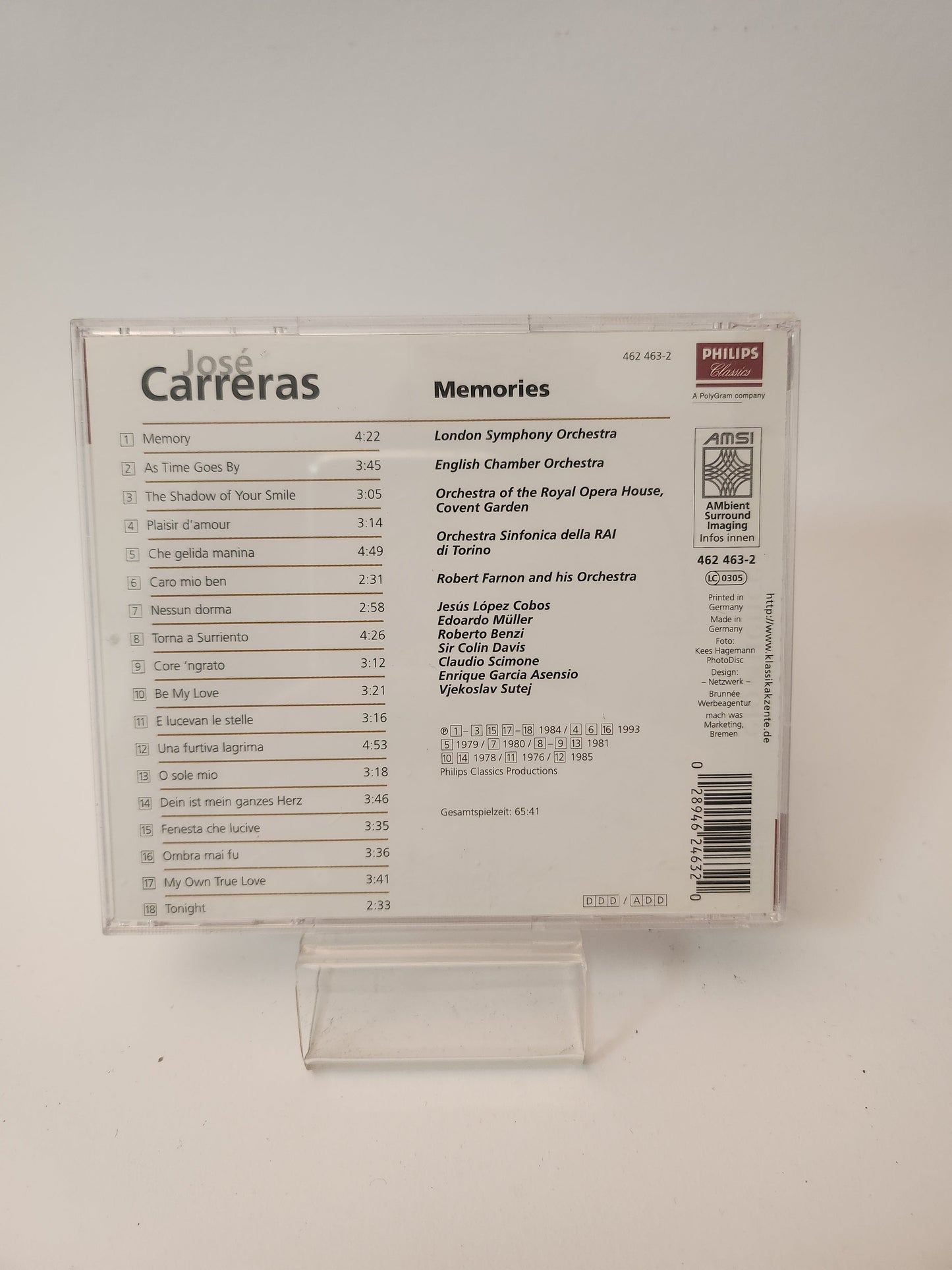 José Carreras: Memories CD - Cd