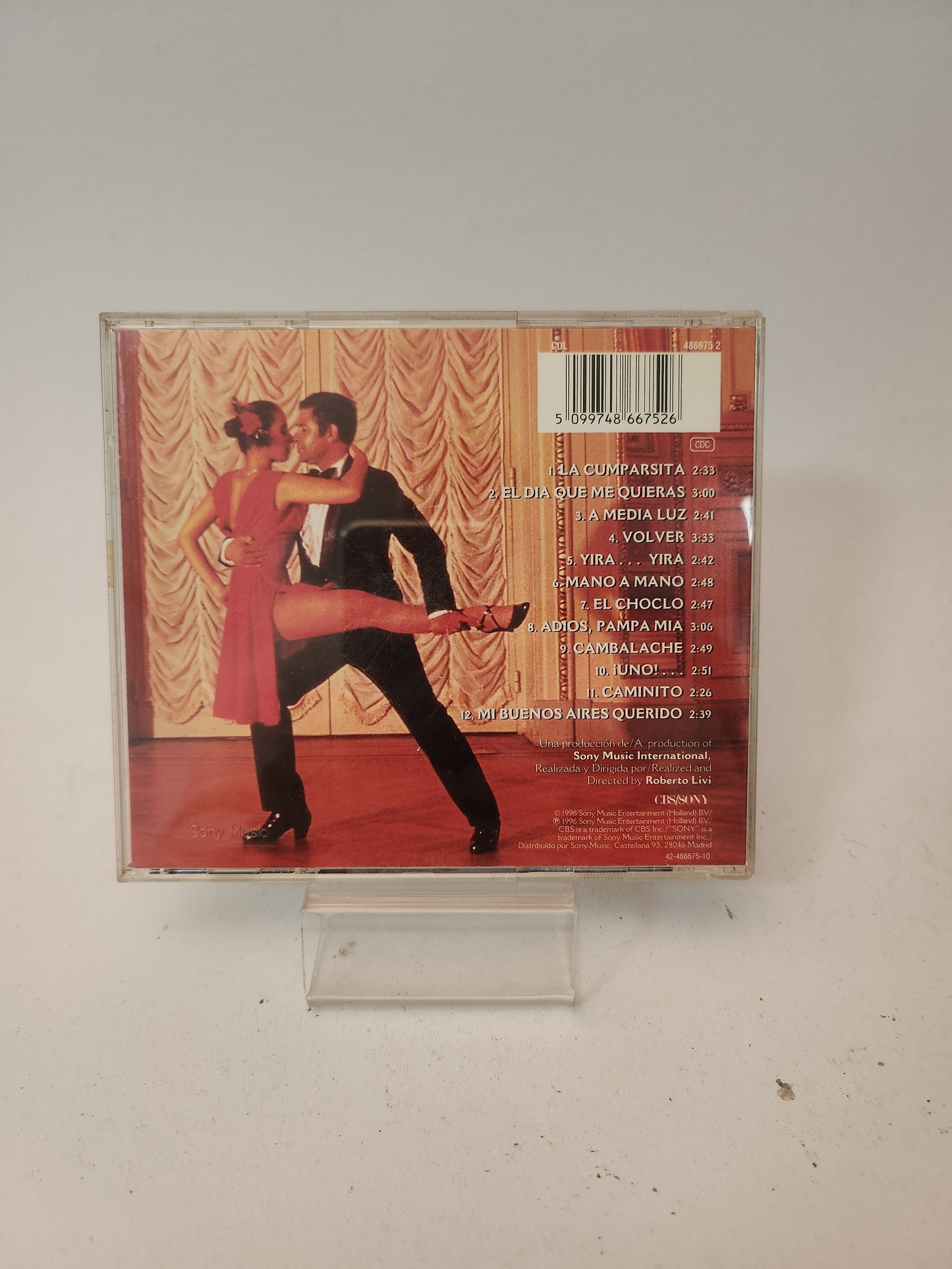 Julio Eglesias: Tango CD - Cd