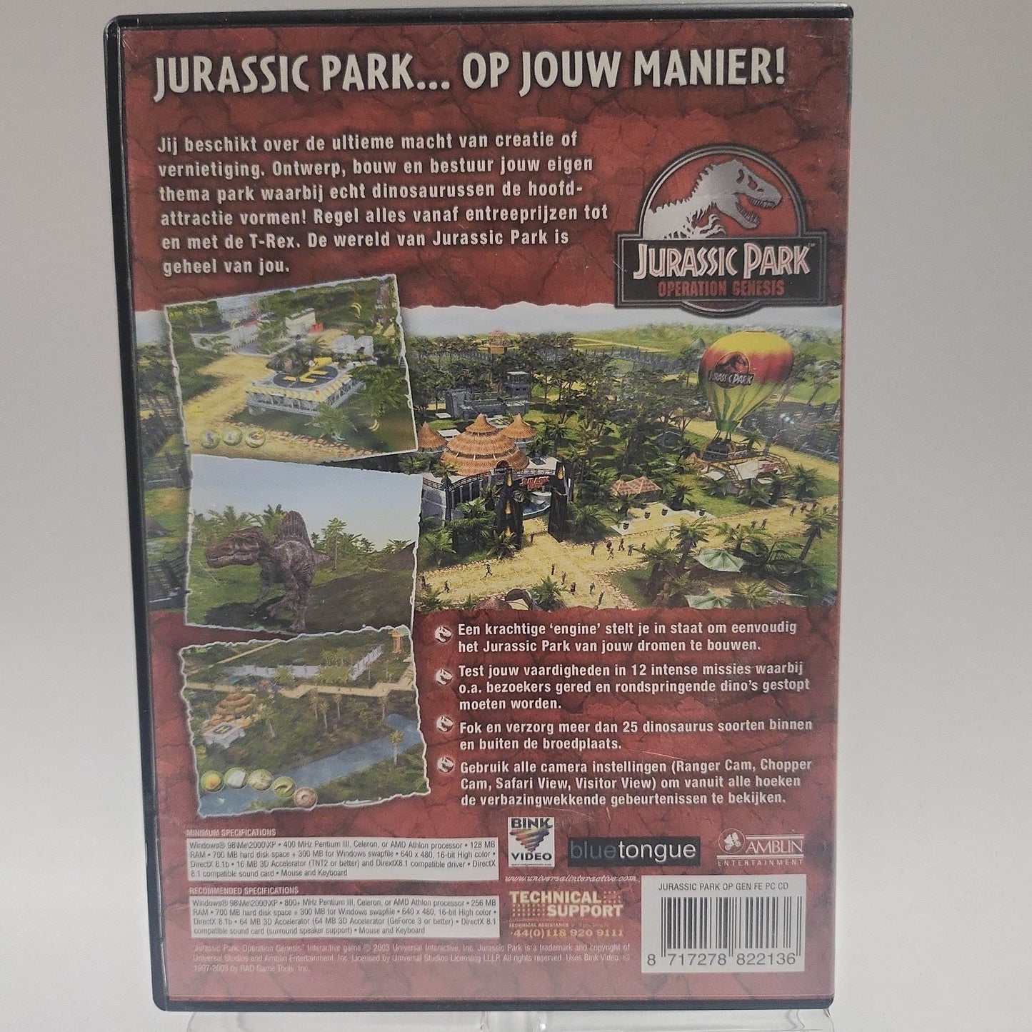 Jurassic Park Operation Genesis PC - Feniks Gameshop