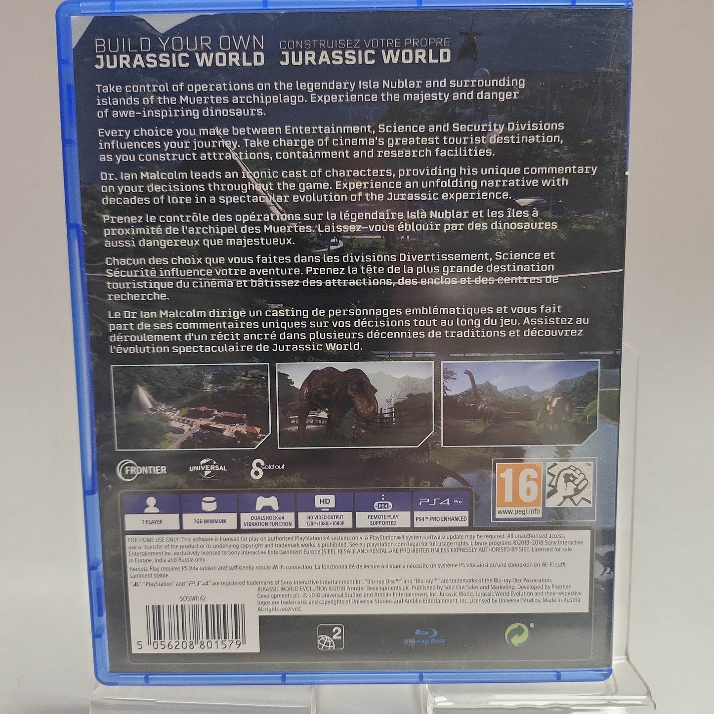 Jurassic World Evolution Playstation 4 - Feniks Gameshop