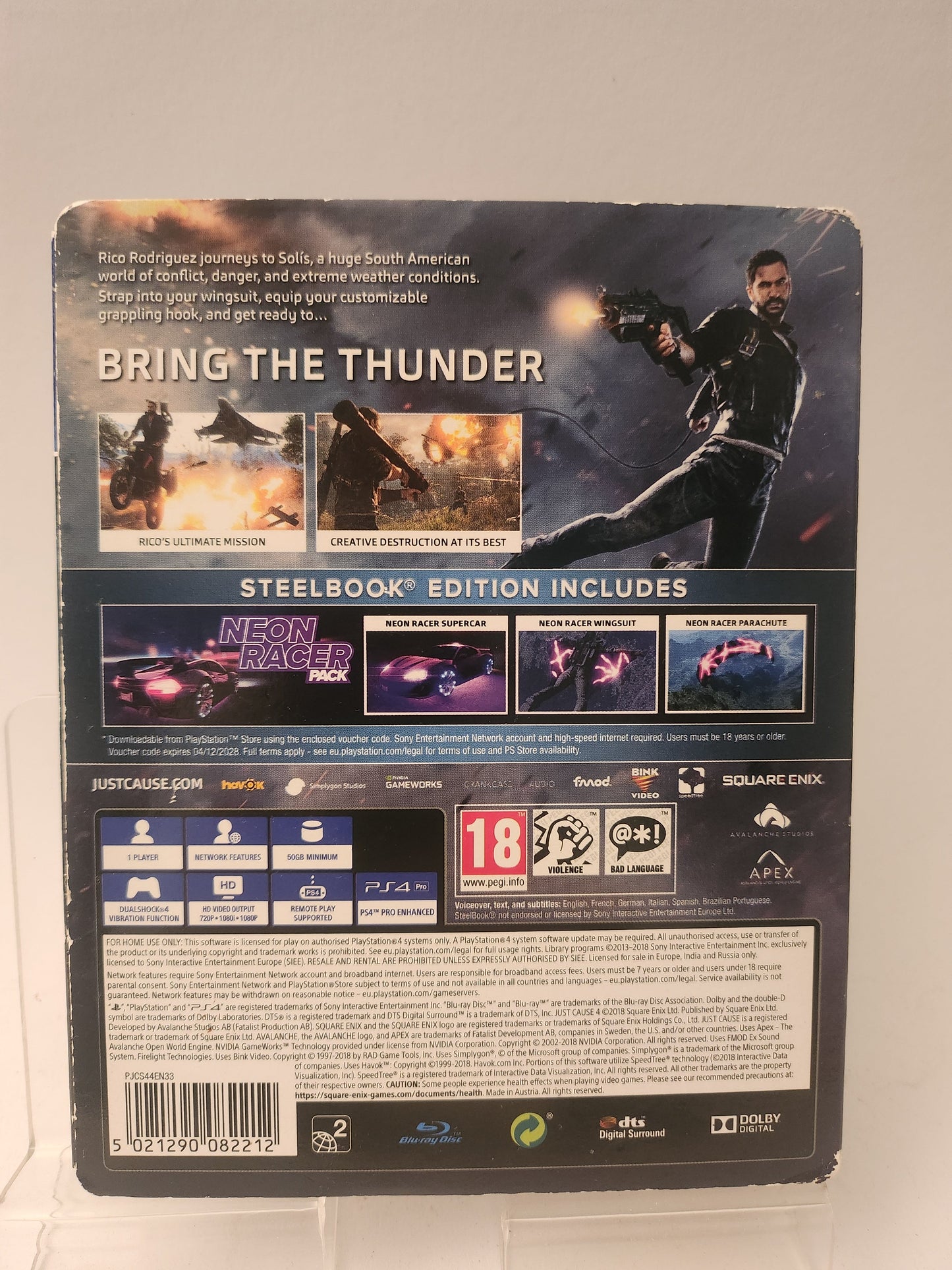 Just Cause 4 Steelbook Edition Playstation 4 - Playstation 4 games