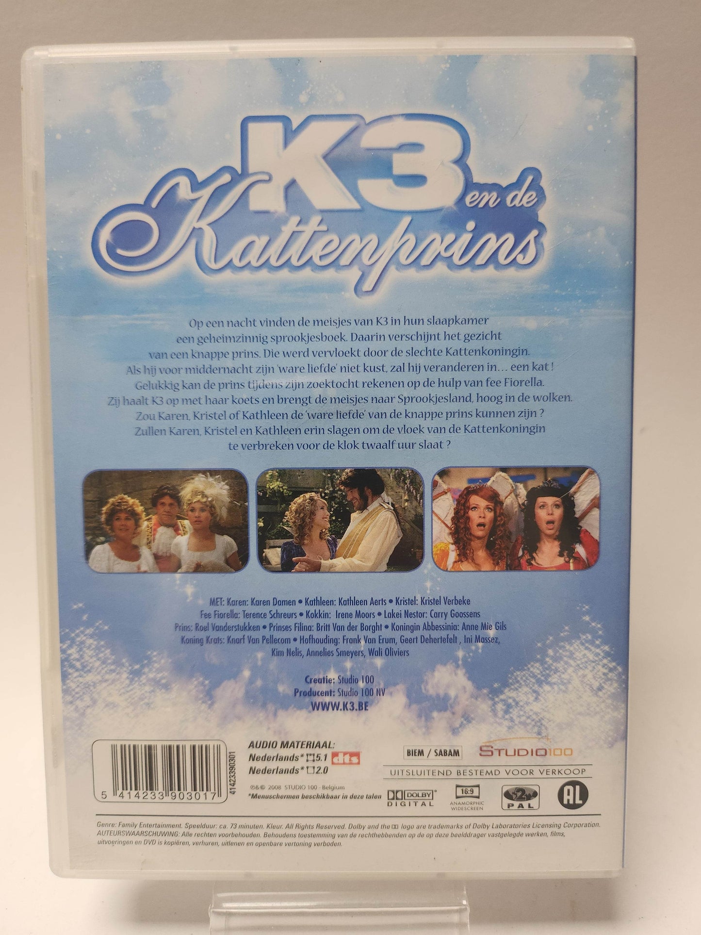 K3 en de Kattenprins DVD - Feniks Gameshop