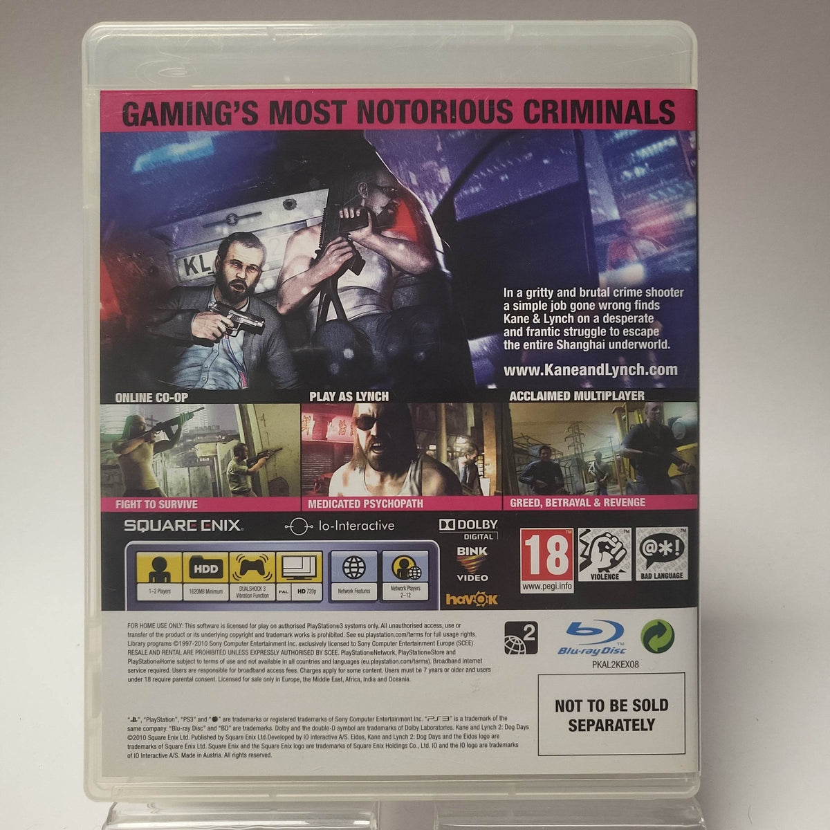 Kane & Lynch Dog Days Limited Edition Playstation 3 - Feniks Gameshop
