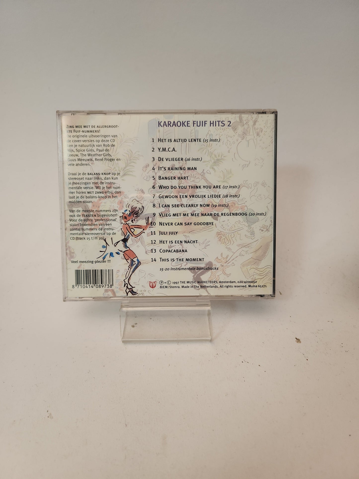 Karaoke Fuif Hits Deel 2 CD - Cd