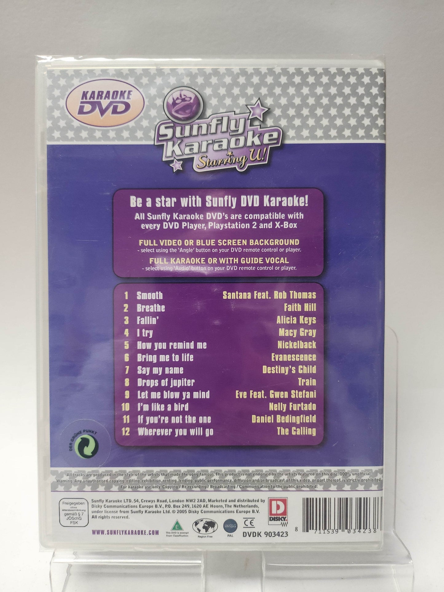 Karaoke Ultimate 00's geseald DVD - Feniks Gameshop