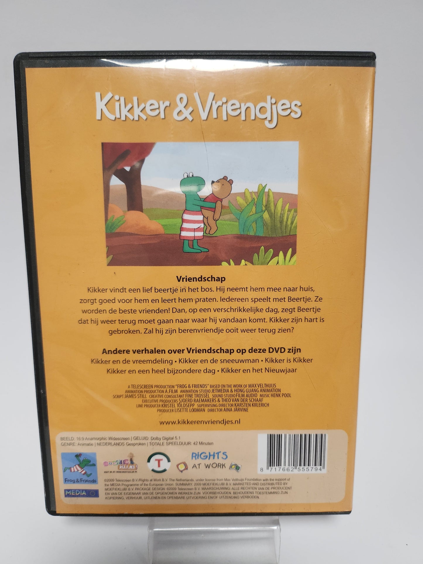 Kikker & Vriendjes: Vriendschap DVD Kids - Dvd kids