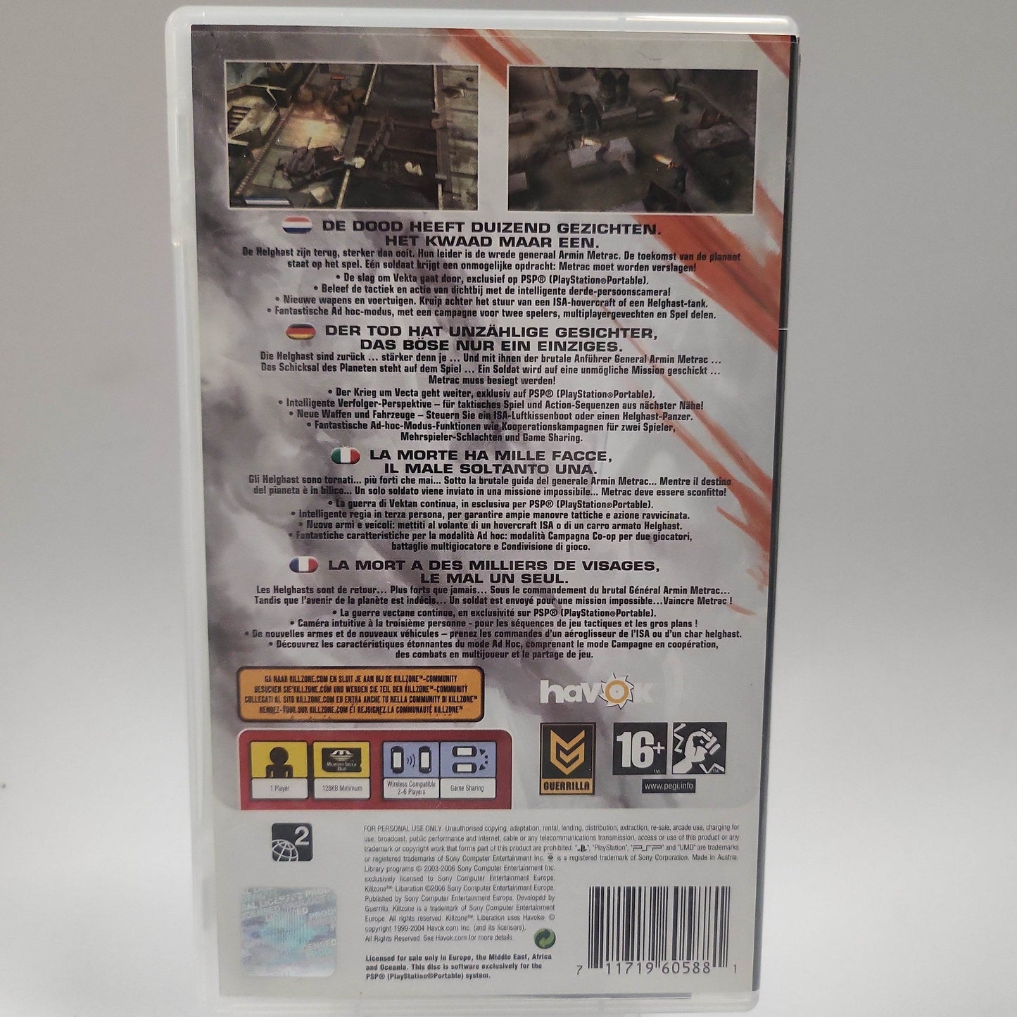 Killzone Liberation Playstation Portable - Feniks Gameshop