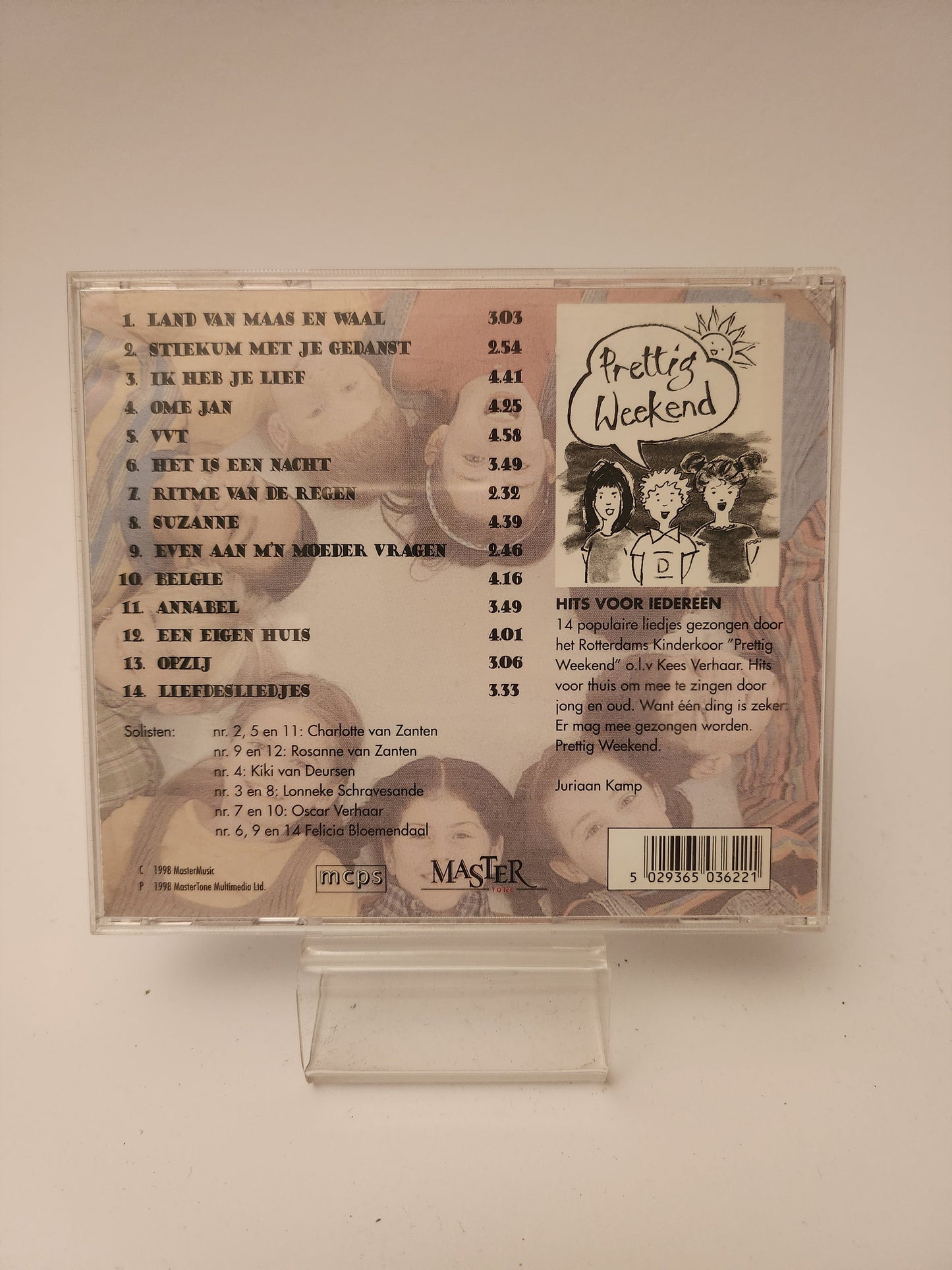 Kinderen Zingen Nederlandse Pop CD - Cd