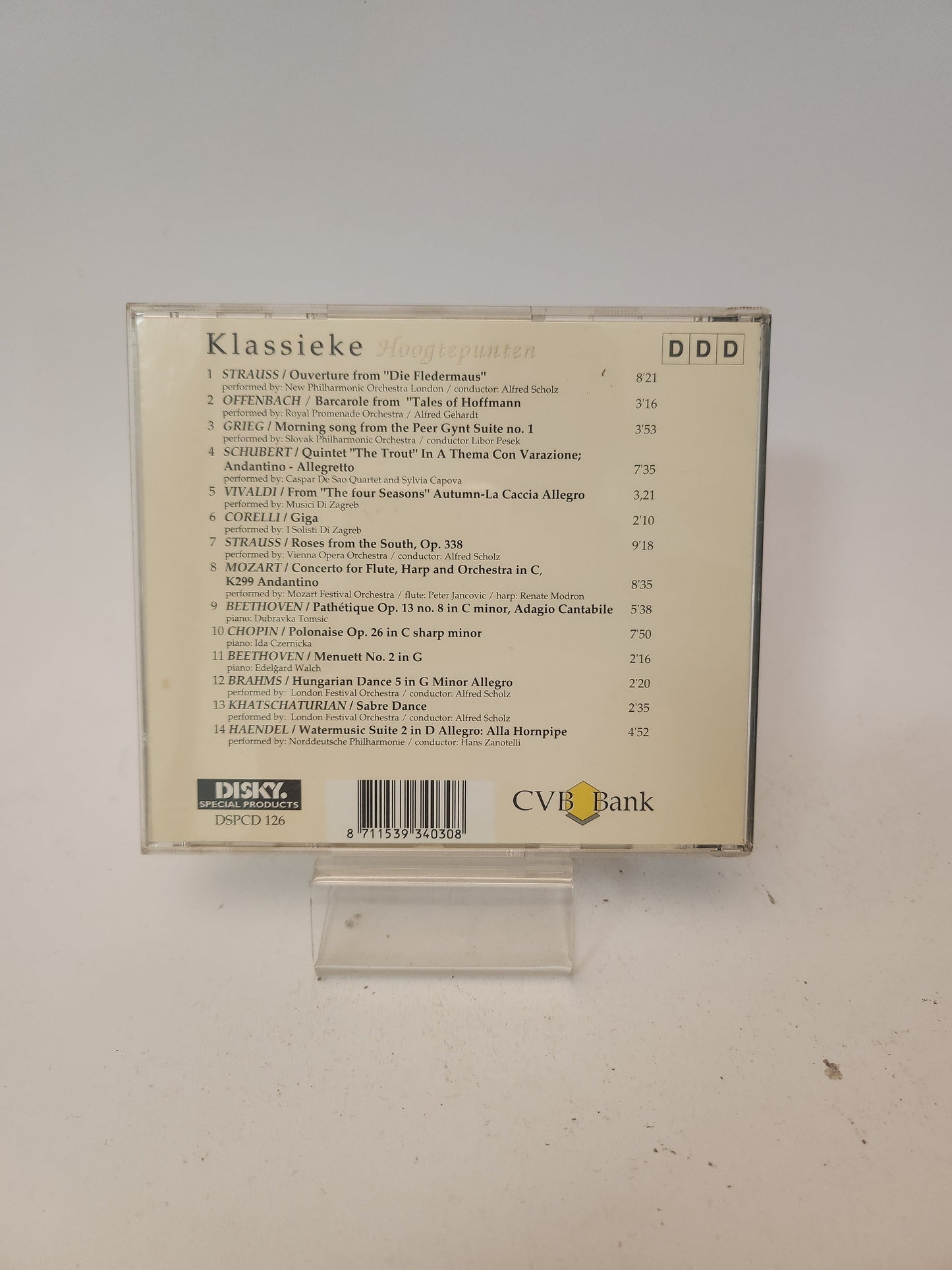 Klassieke Hoogtepunten CD - Cd