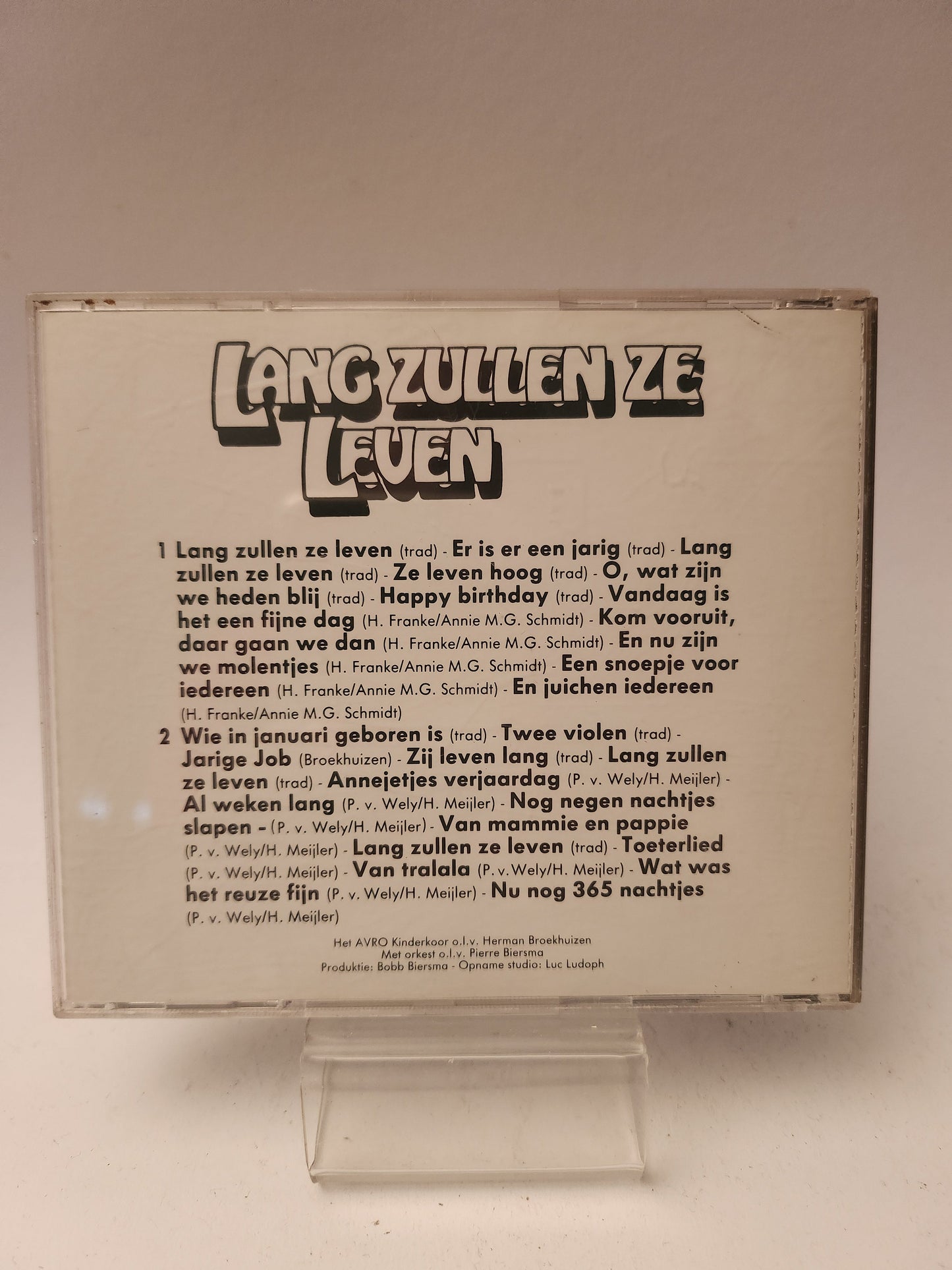 Lang Zullen Ze Leven CD - Cd