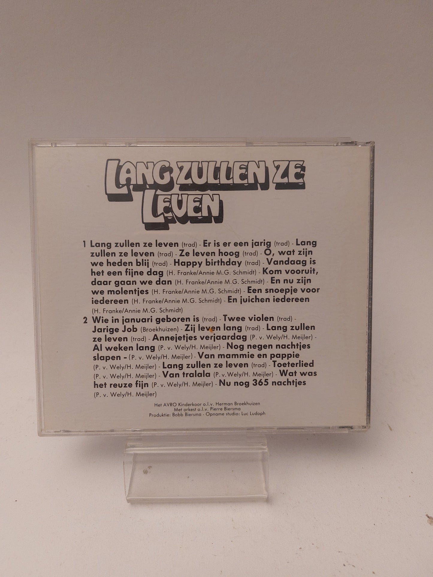 Lang Zullen Ze Leven CD - Cd