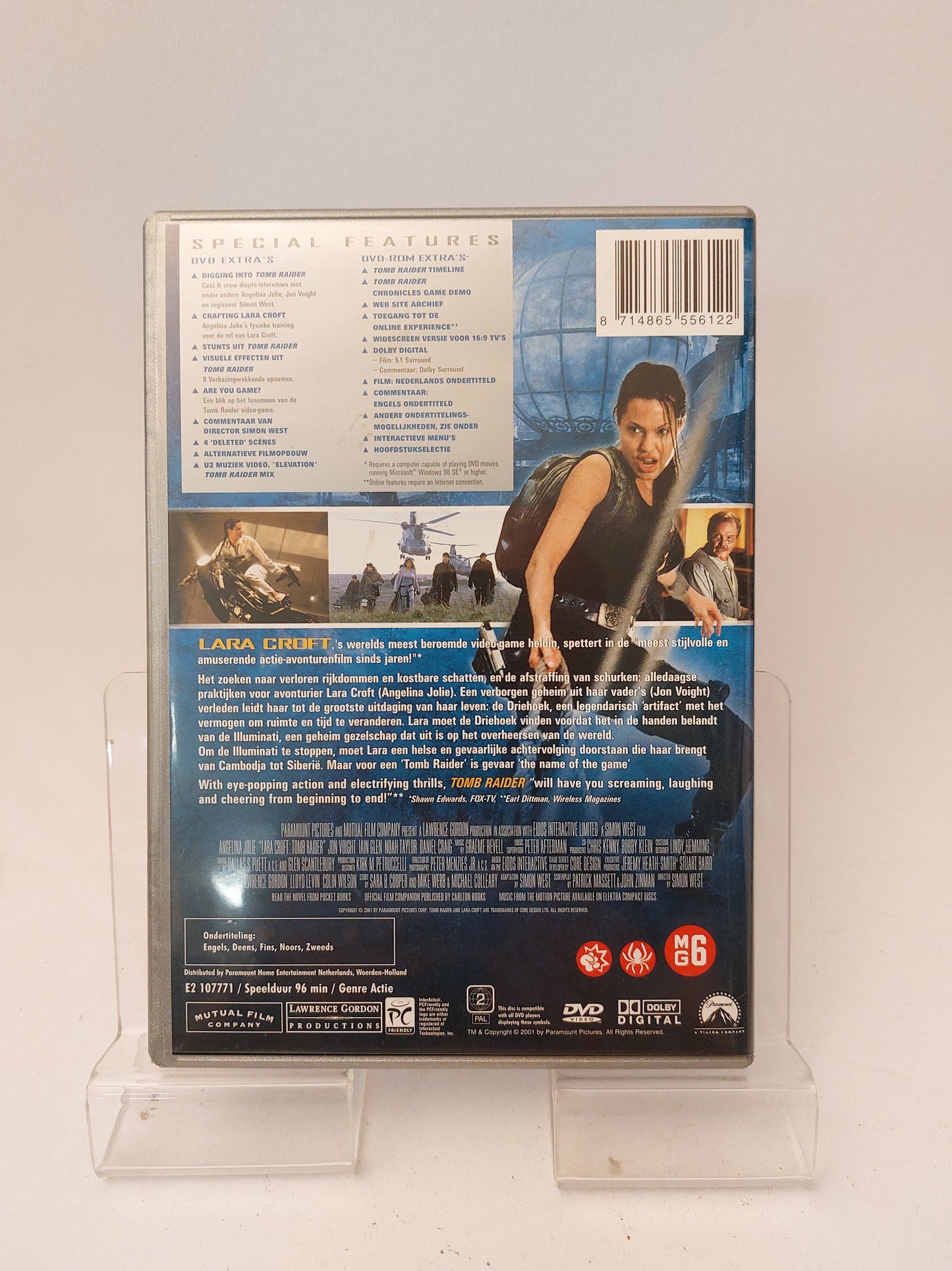 Lara Croft Tomb Raider Special Collector’s Edition Dvd - Dvd Volwassenen