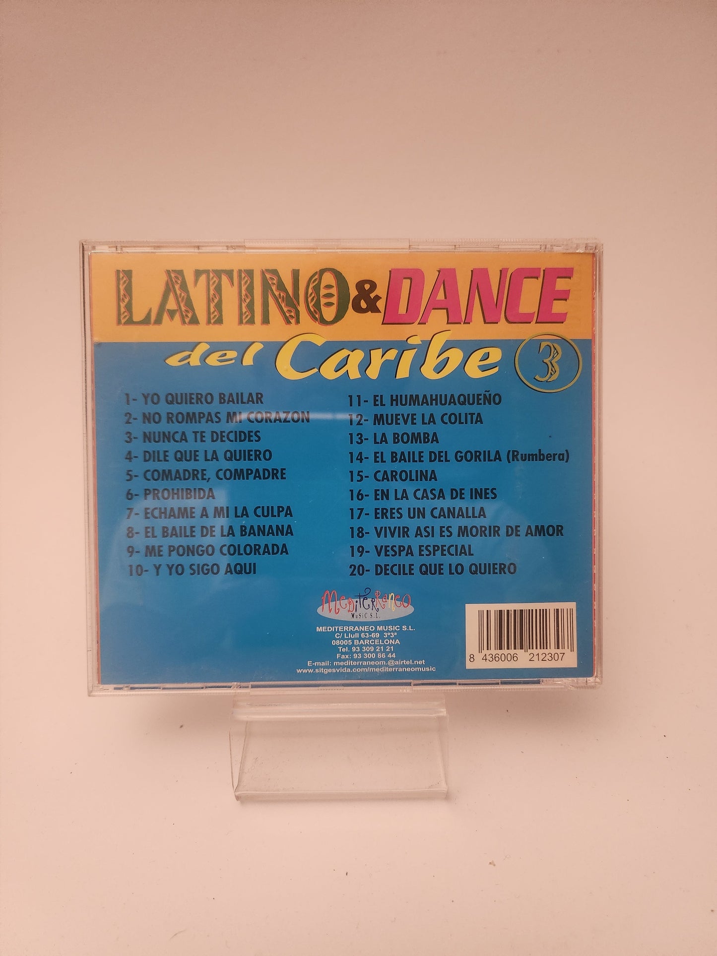 Latino & Dance del Caribe Volume 3 CD - Cd