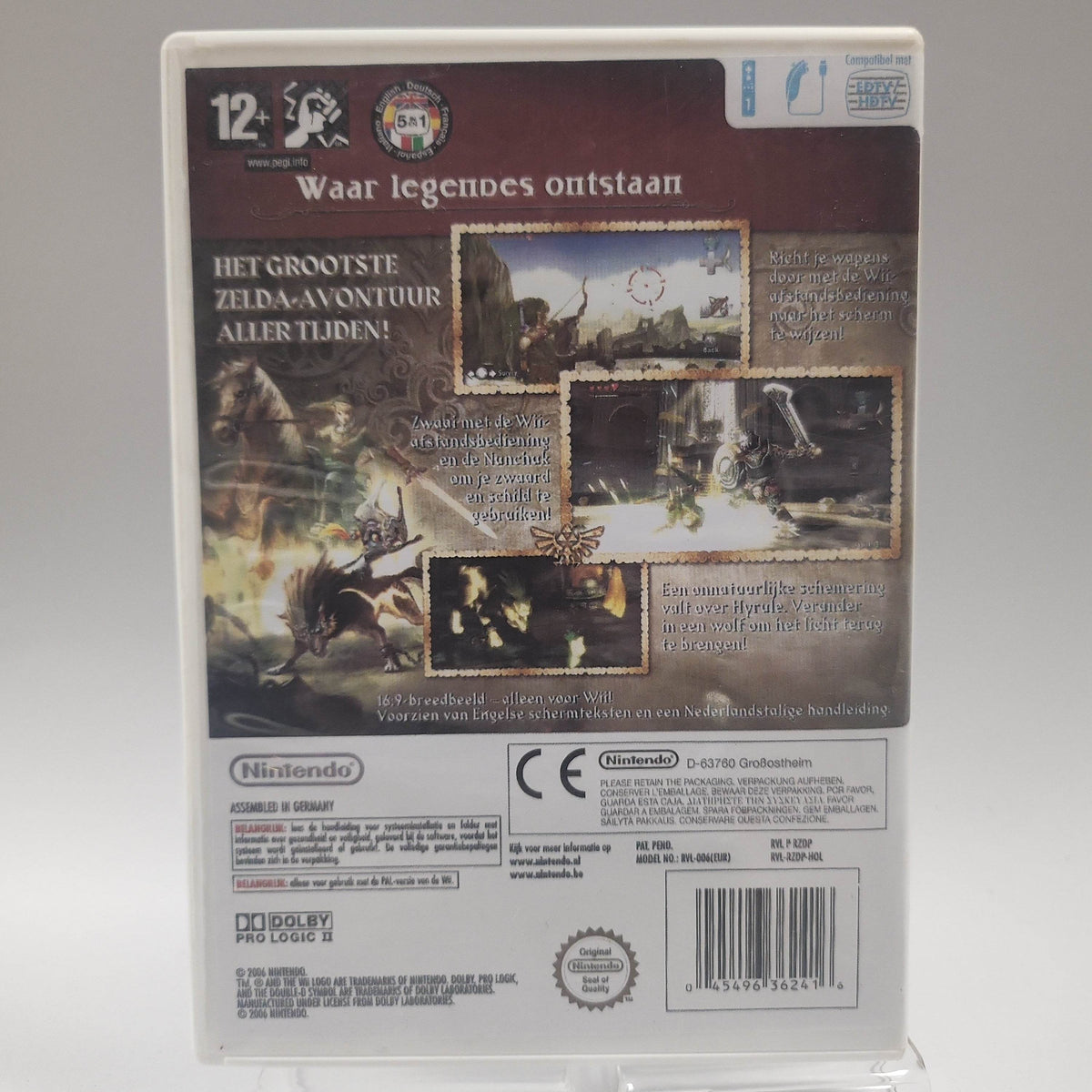 Legend of Zelda Twilight Princess (Copy Cover) Nintendo Wii - Feniks Gameshop