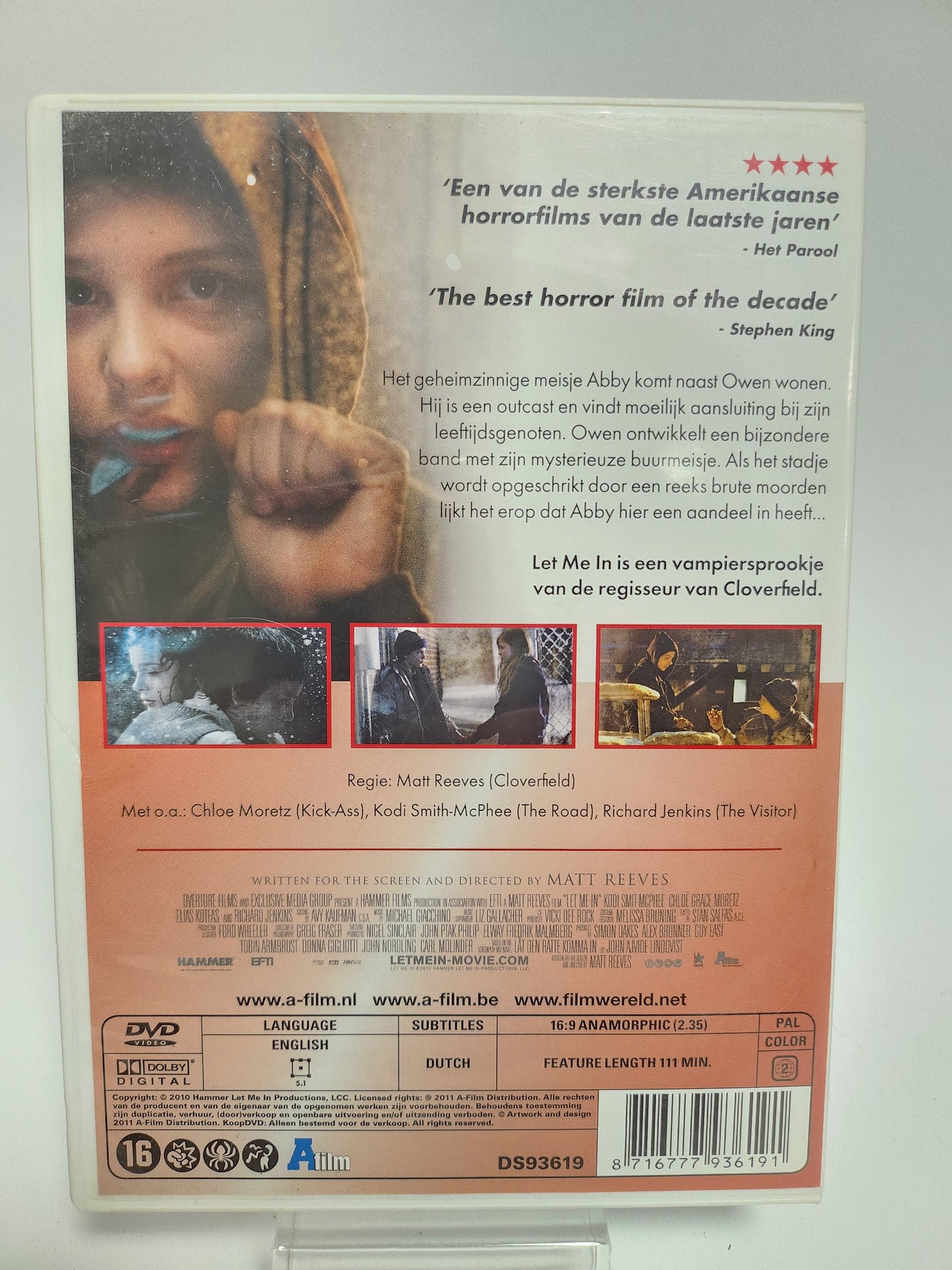 Let me In Dvd - Dvd Volwassenen